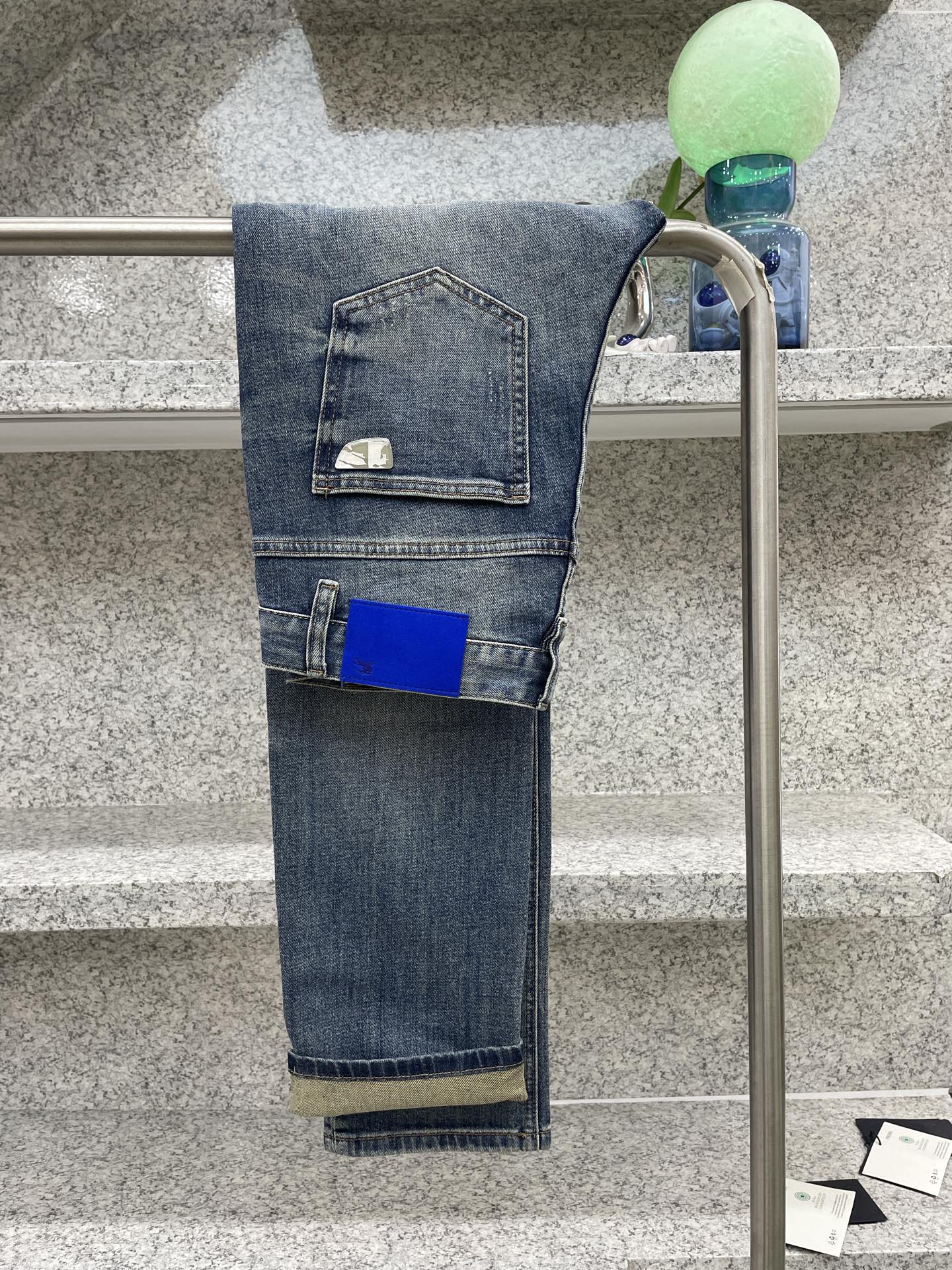 BBR博格丽😘春夏26👖新品牛仔裤 四季穿😍进口订制面料🆕柔软亲肤面料 颜色超级漂亮 奢华独家五金战马+