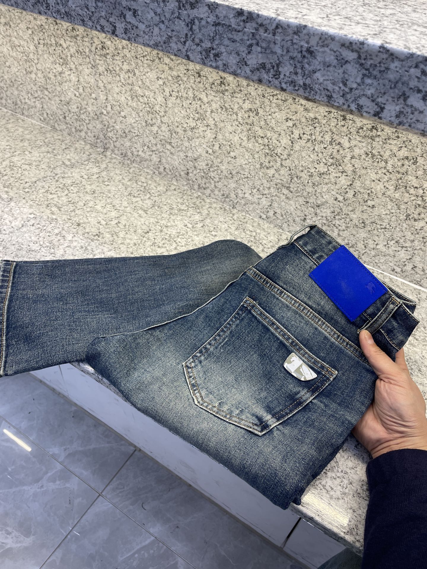 BBR博格丽😘春夏26👖新品牛仔裤 四季穿😍进口订制面料🆕柔软亲肤面料 颜色超级漂亮 奢华独家五金战马+