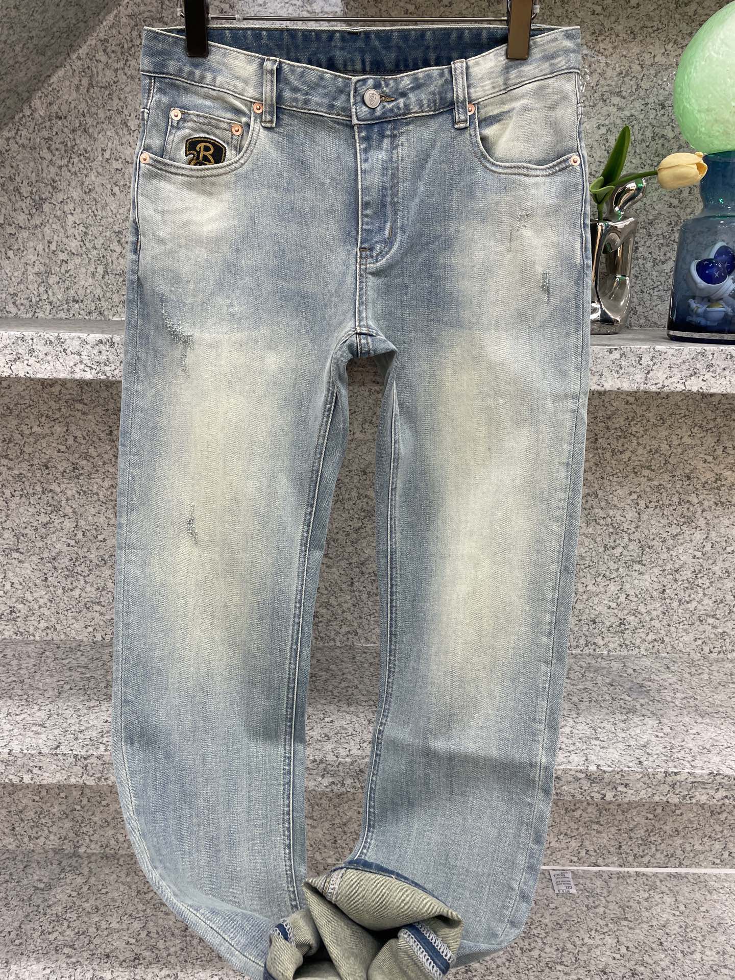 BBR博格丽😘春夏26👖新品牛仔裤 四季穿😍进口订制面料🆕柔软亲肤面料 颜色超级漂亮 奢华独家五金订制 