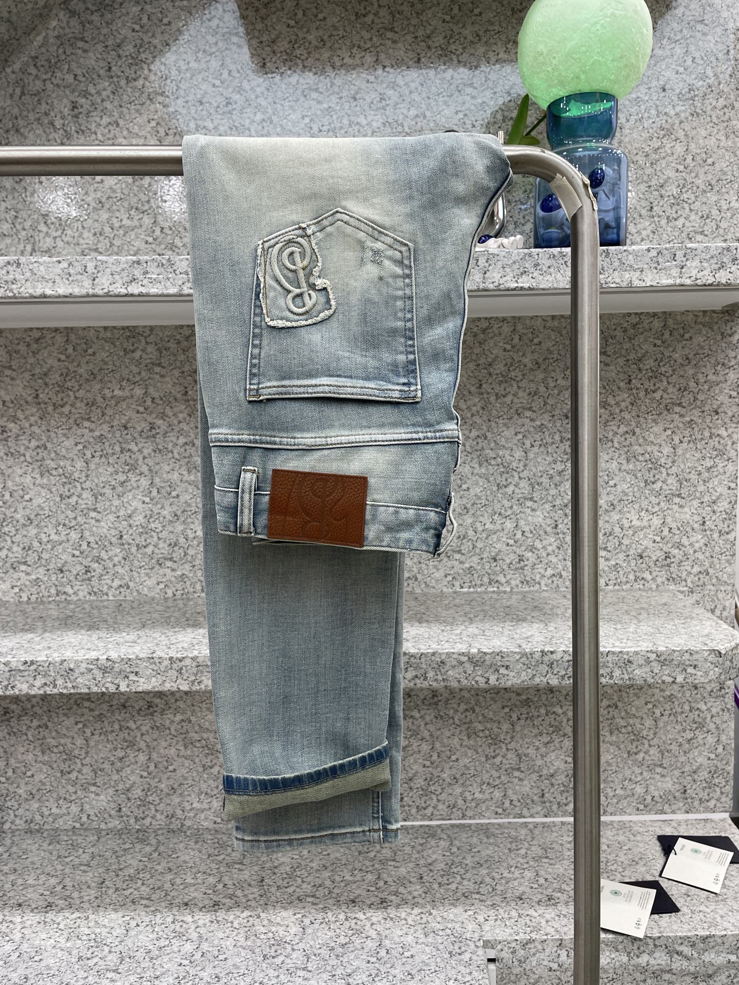 BBR博格丽😘春夏26👖新品牛仔裤 四季穿😍进口订制面料🆕柔软亲肤面料 颜色超级漂亮 奢华独家五金订制 