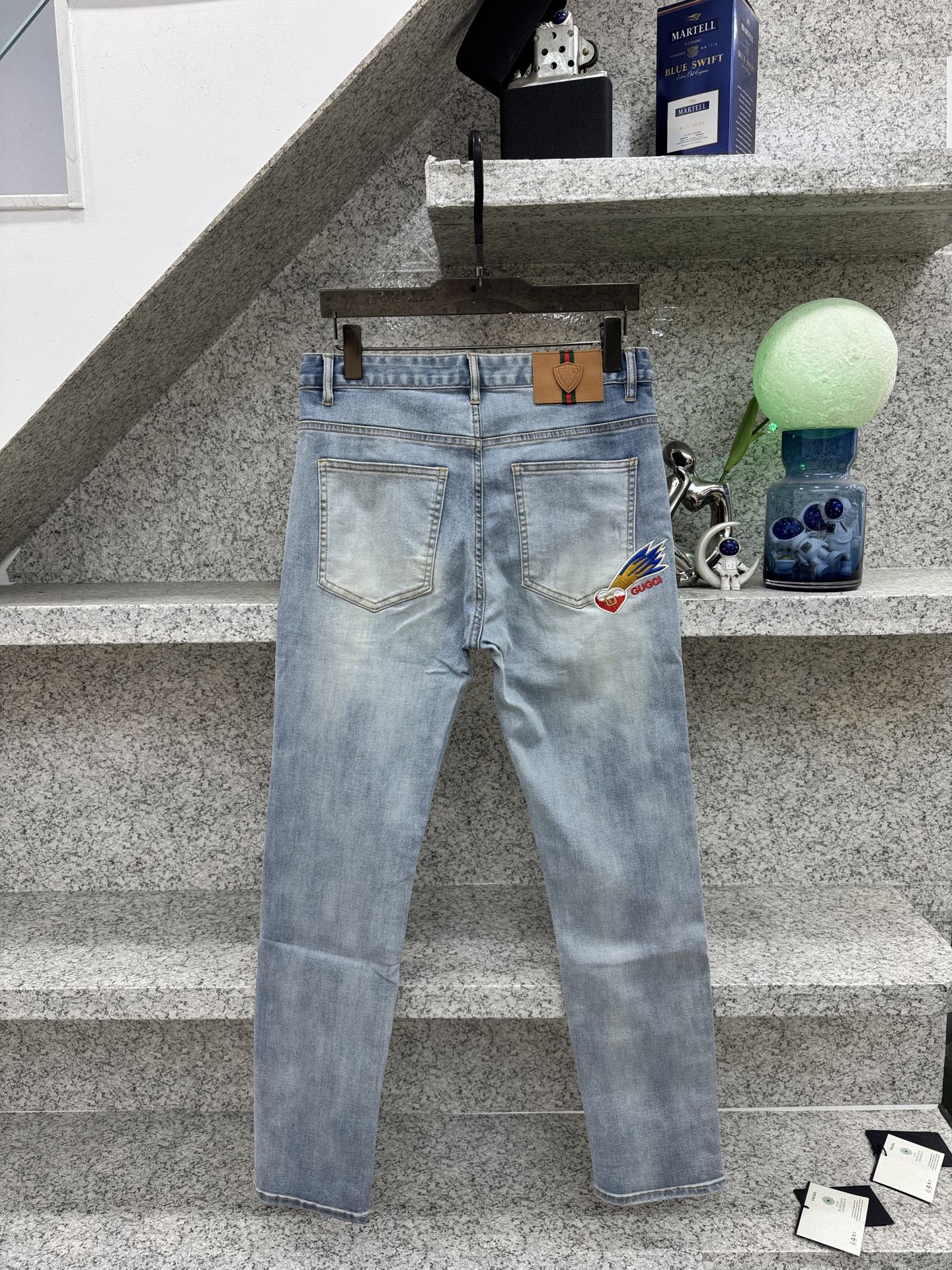 GUCGI古倚🔈春夏26🆕新品大爆款 牛仔裤🔈弹力超好臻选上等面料🔈新元素刺绣 柔软亲肤面料 奢华头层 