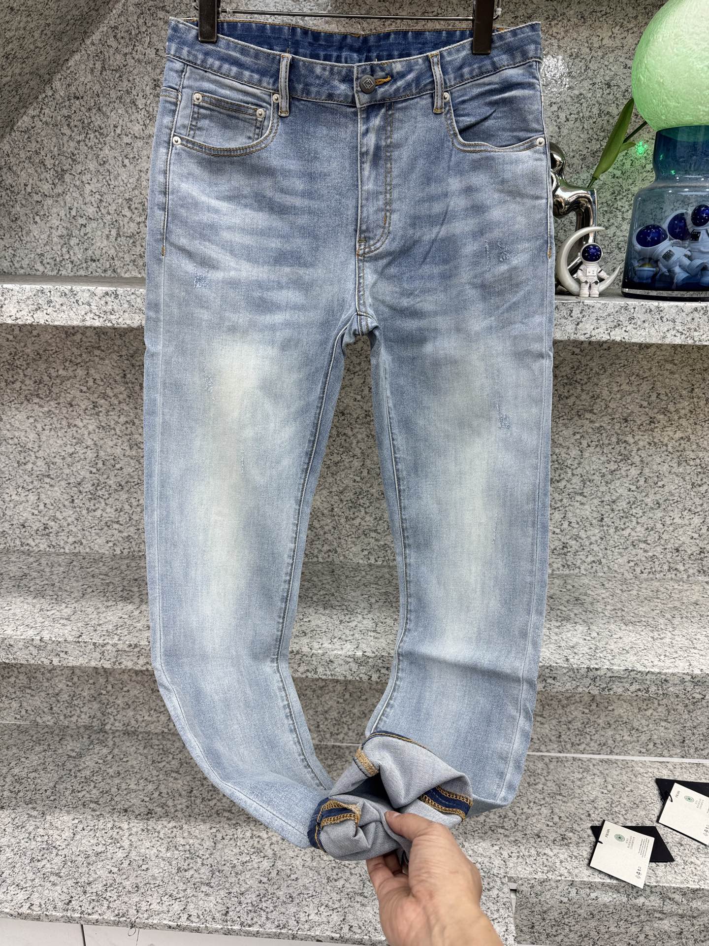 GUCGI古倚🔈春夏26🆕新品大爆款 牛仔裤🔈弹力超好臻选上等面料🔈新元素刺绣 柔软亲肤面料 奢华头层 
