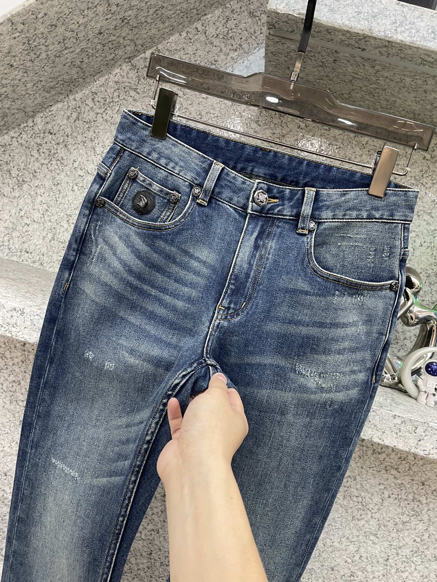 Stefani Ricci史蒂芬ss😘26✅新品❗️奢华👖头经典刺绣 爆款推荐 牛仔裤🆕柔软亲肤面料 奢