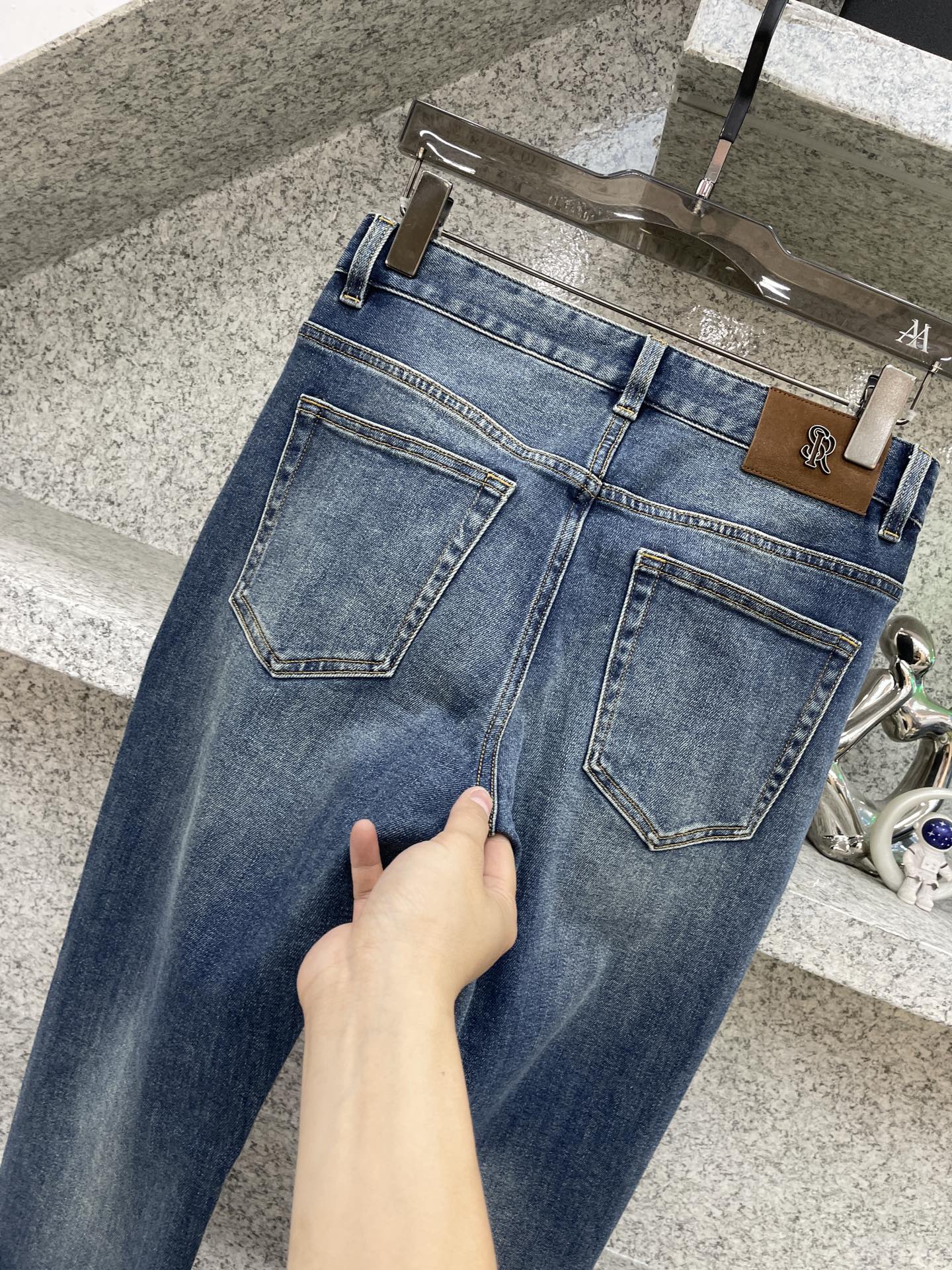 Stefani Ricci史蒂芬ss😘26✅新品❗️奢华👖头经典刺绣 爆款推荐 牛仔裤🆕柔软亲肤面料 奢