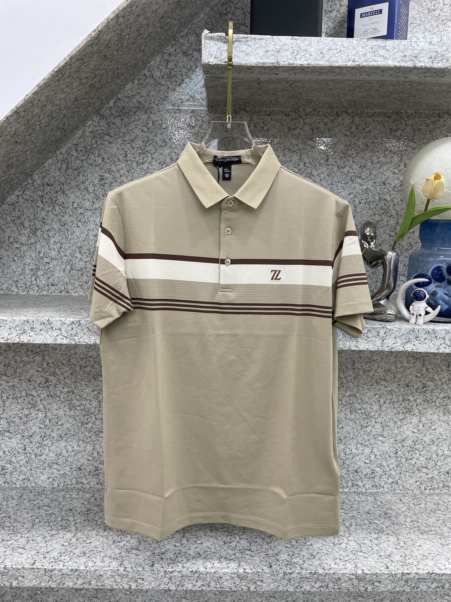 ZENGA 🔈26春夏新品 专柜同步热卖 杰尼亚质感Polo系列｜商务与休闲的优雅平衡🥰经典条纹撞色设计