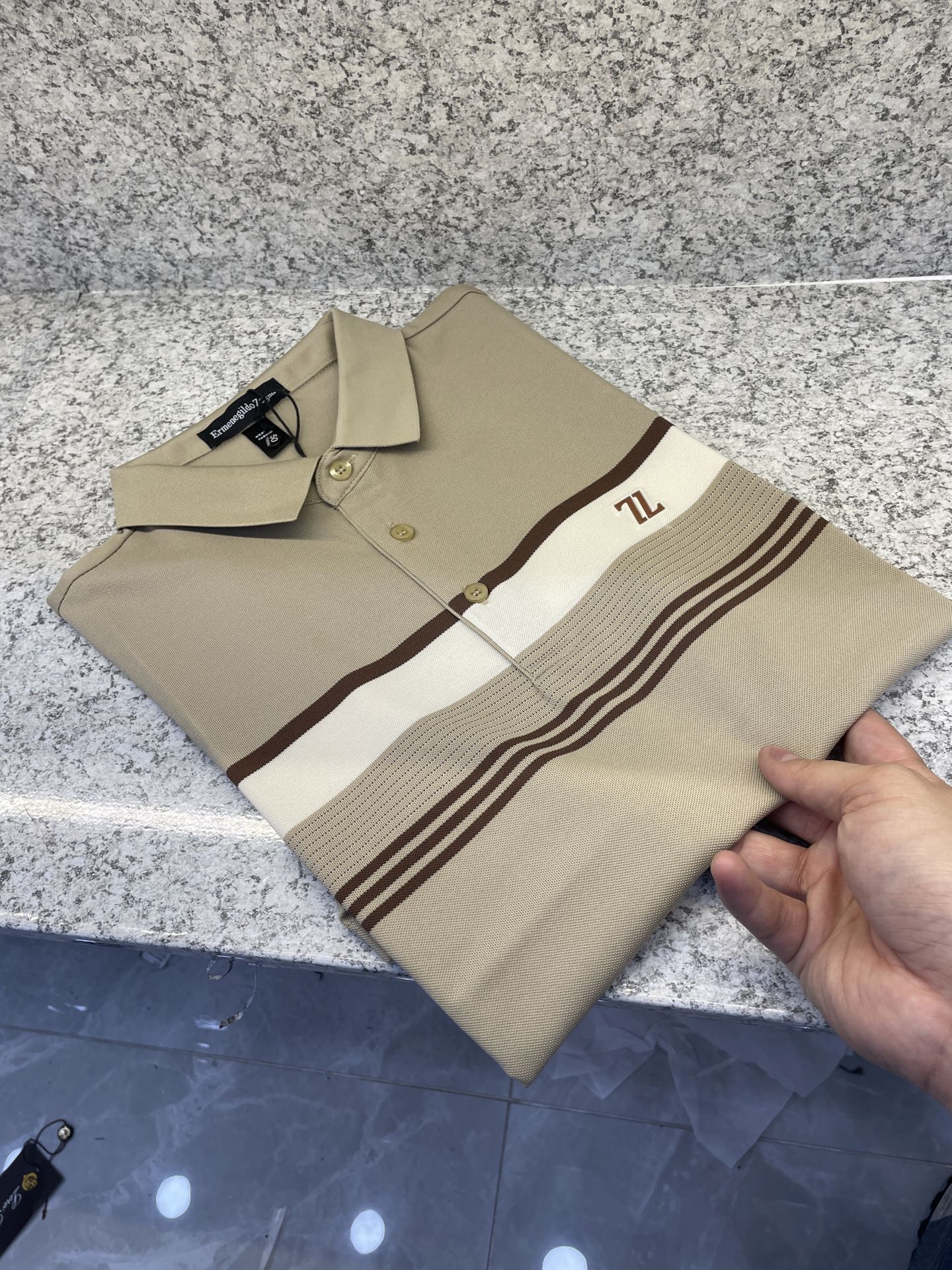 ZENGA 🔈26春夏新品 专柜同步热卖 杰尼亚质感Polo系列｜商务与休闲的优雅平衡🥰经典条纹撞色设计