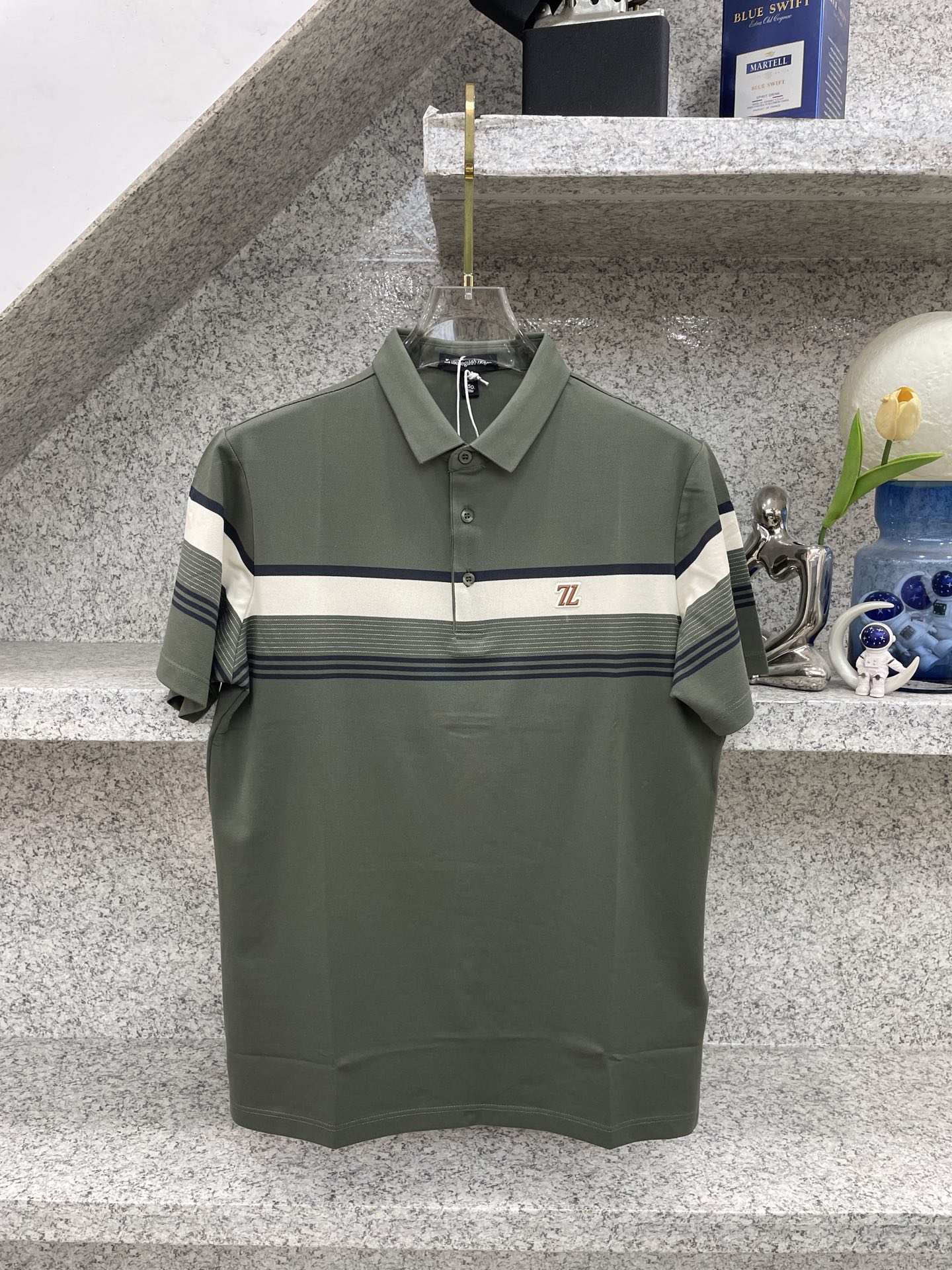 ZENGA 🔈26春夏新品 专柜同步热卖 杰尼亚质感Polo系列｜商务与休闲的优雅平衡🥰经典条纹撞色设计