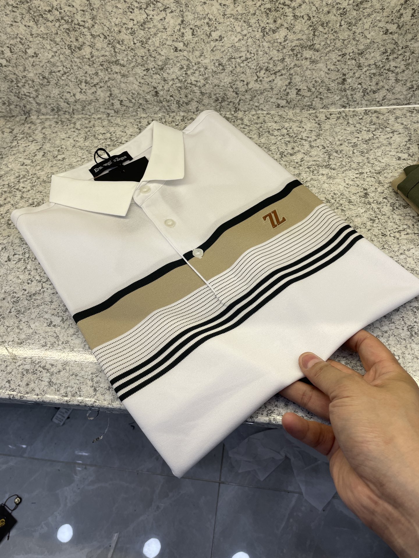 ZENGA 🔈26春夏新品 专柜同步热卖 杰尼亚质感Polo系列｜商务与休闲的优雅平衡🥰经典条纹撞色设计