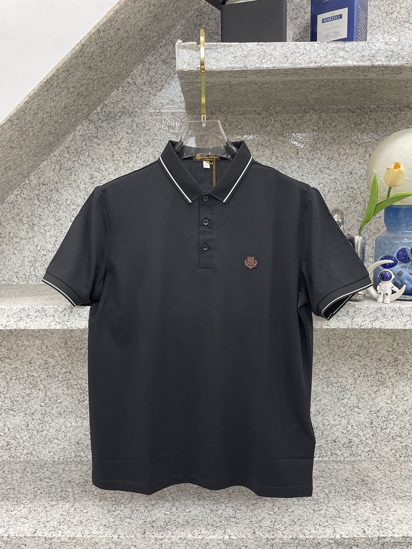 loro Piana.诺悠翩雅 经典基础款Polo🔈永不过时的绅士格调✨三色随心选，细腻亲肤面料，胸口精