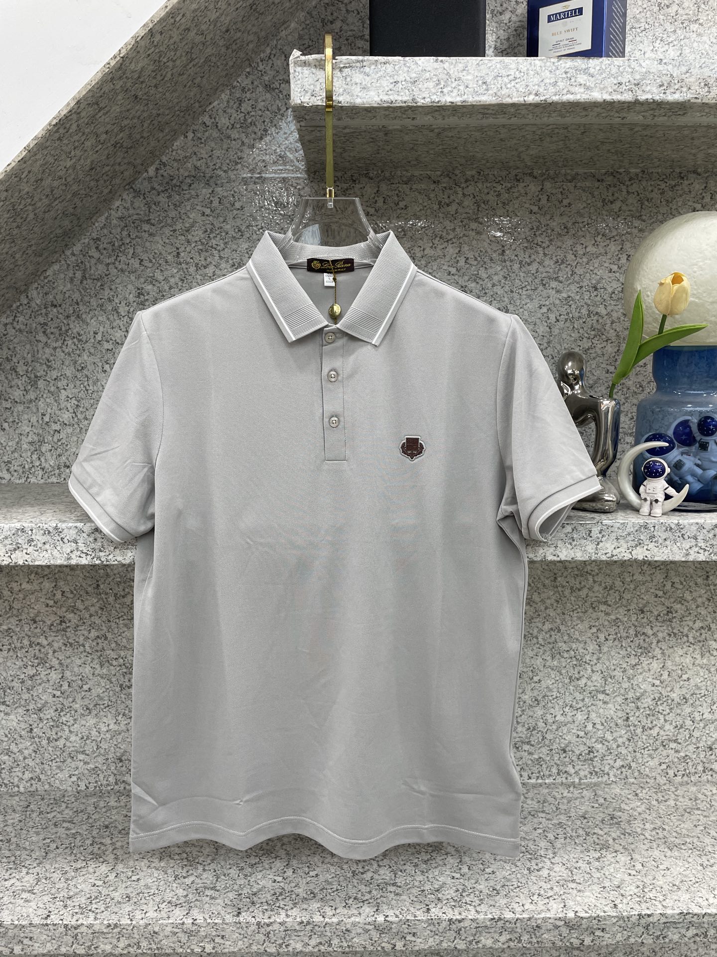 loro Piana.诺悠翩雅 经典基础款Polo🔈永不过时的绅士格调✨三色随心选，细腻亲肤面料，胸口精