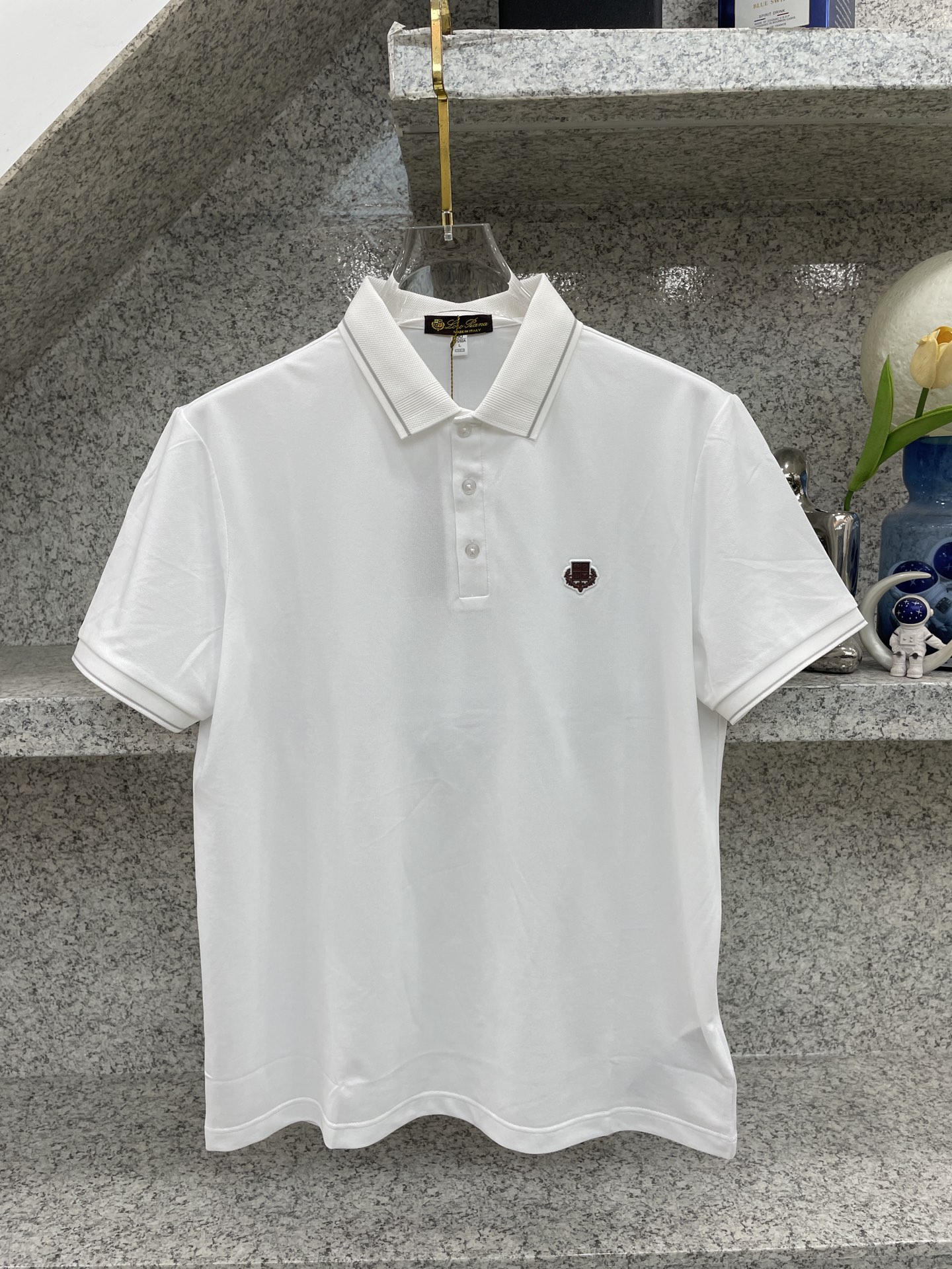 loro Piana.诺悠翩雅 经典基础款Polo🔈永不过时的绅士格调✨三色随心选，细腻亲肤面料，胸口精