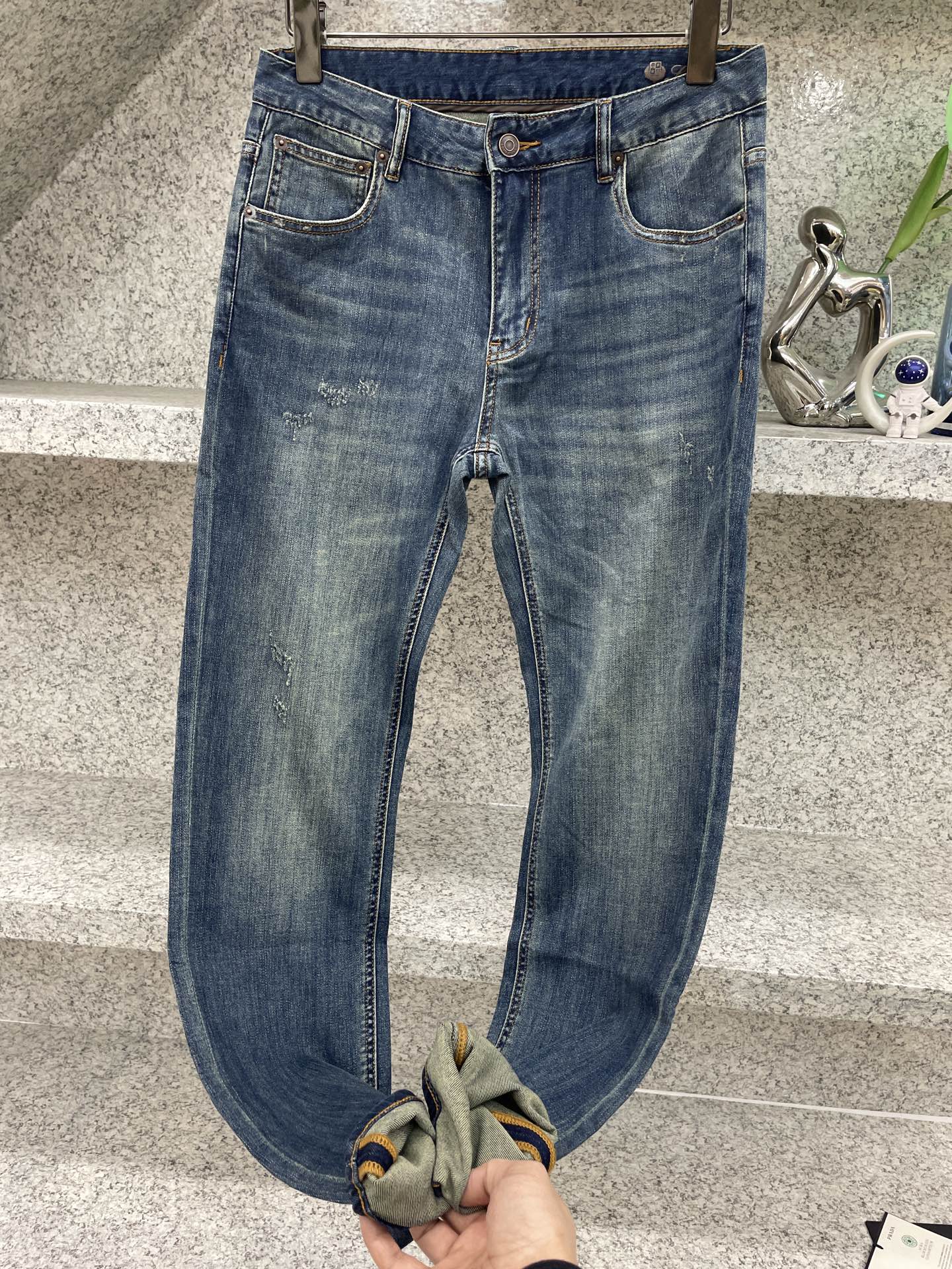 L•P诺悠翩雅🔈26春夏薄款 改良版微修身直简牛仔裤🆕专柜独家原版开发出售❣️莫代尔🎋节棉 柔软亲肤面料