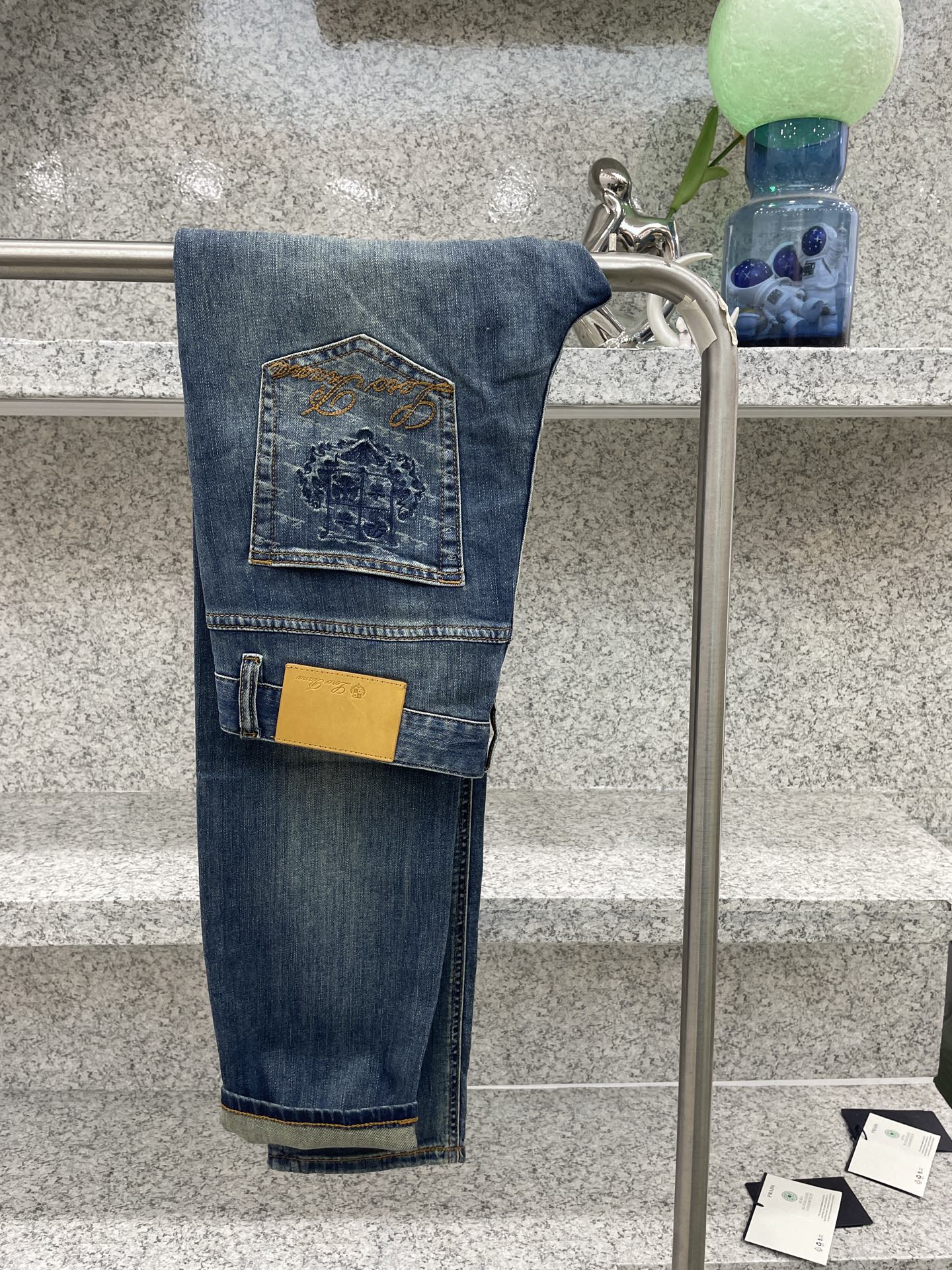 L•P诺悠翩雅🔈26春夏薄款 改良版微修身直简牛仔裤🆕专柜独家原版开发出售❣️莫代尔🎋节棉 柔软亲肤面料