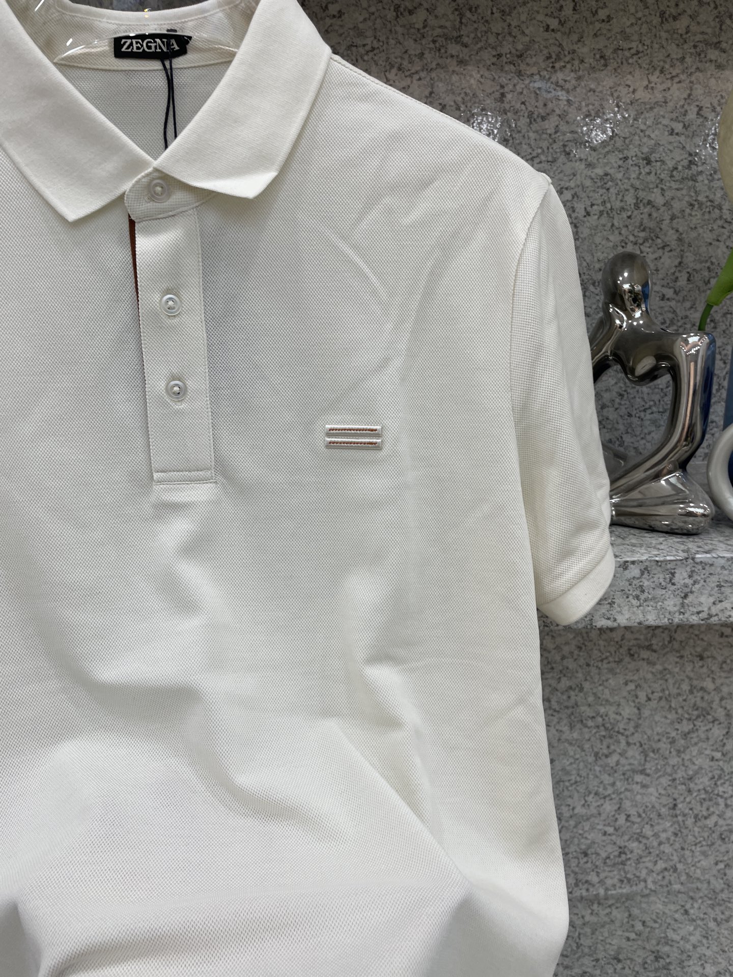 EZ杰尼亚🆕经典基础款Polo🔈永不过时的绅士格调✨细腻亲肤面料，胸口精致刺绣点缀 高级起角订制简约翻领