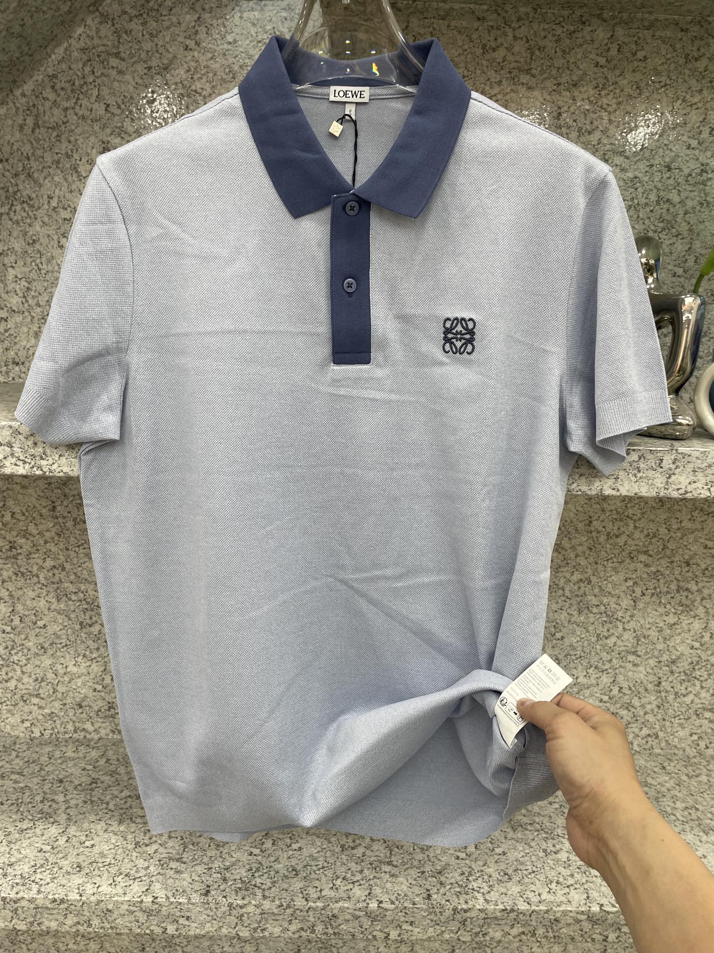 LOEWE罗家高端 🆕D冬Polo🔈永不过时的绅士格调✨细腻亲肤面料，胸口精致刺绣点缀 高级起角订制简约