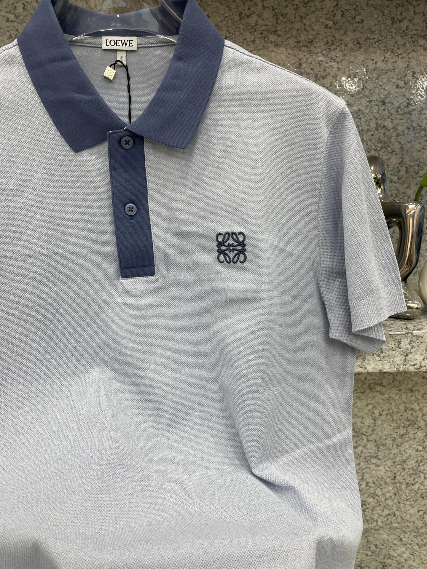 LOEWE罗家高端 🆕D冬Polo🔈永不过时的绅士格调✨细腻亲肤面料，胸口精致刺绣点缀 高级起角订制简约