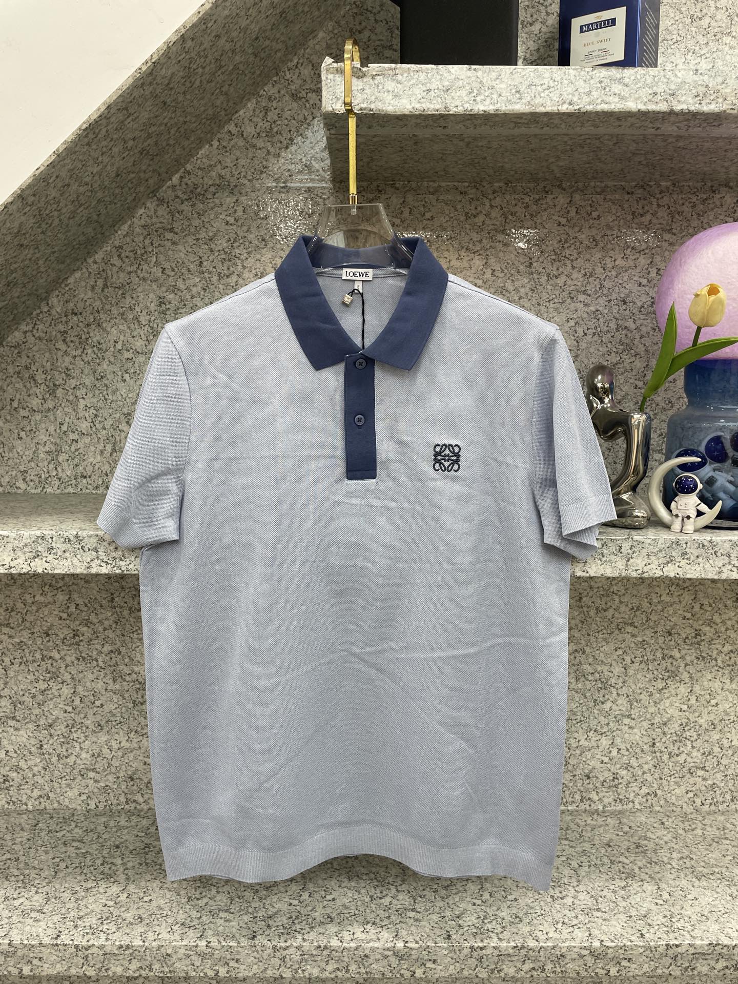 LOEWE罗家高端 🆕D冬Polo🔈永不过时的绅士格调✨细腻亲肤面料，胸口精致刺绣点缀 高级起角订制简约