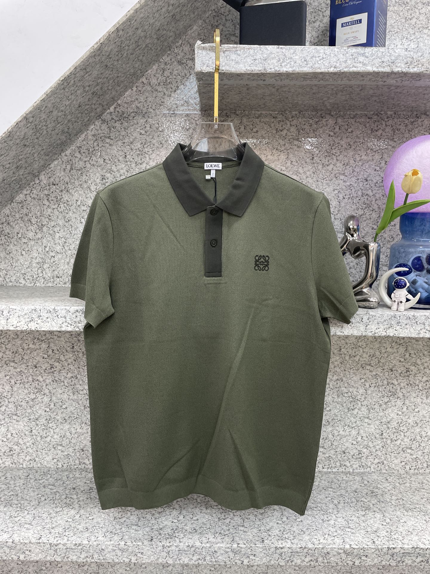 LOEWE罗家高端 🆕D冬Polo🔈永不过时的绅士格调✨细腻亲肤面料，胸口精致刺绣点缀 高级起角订制简约