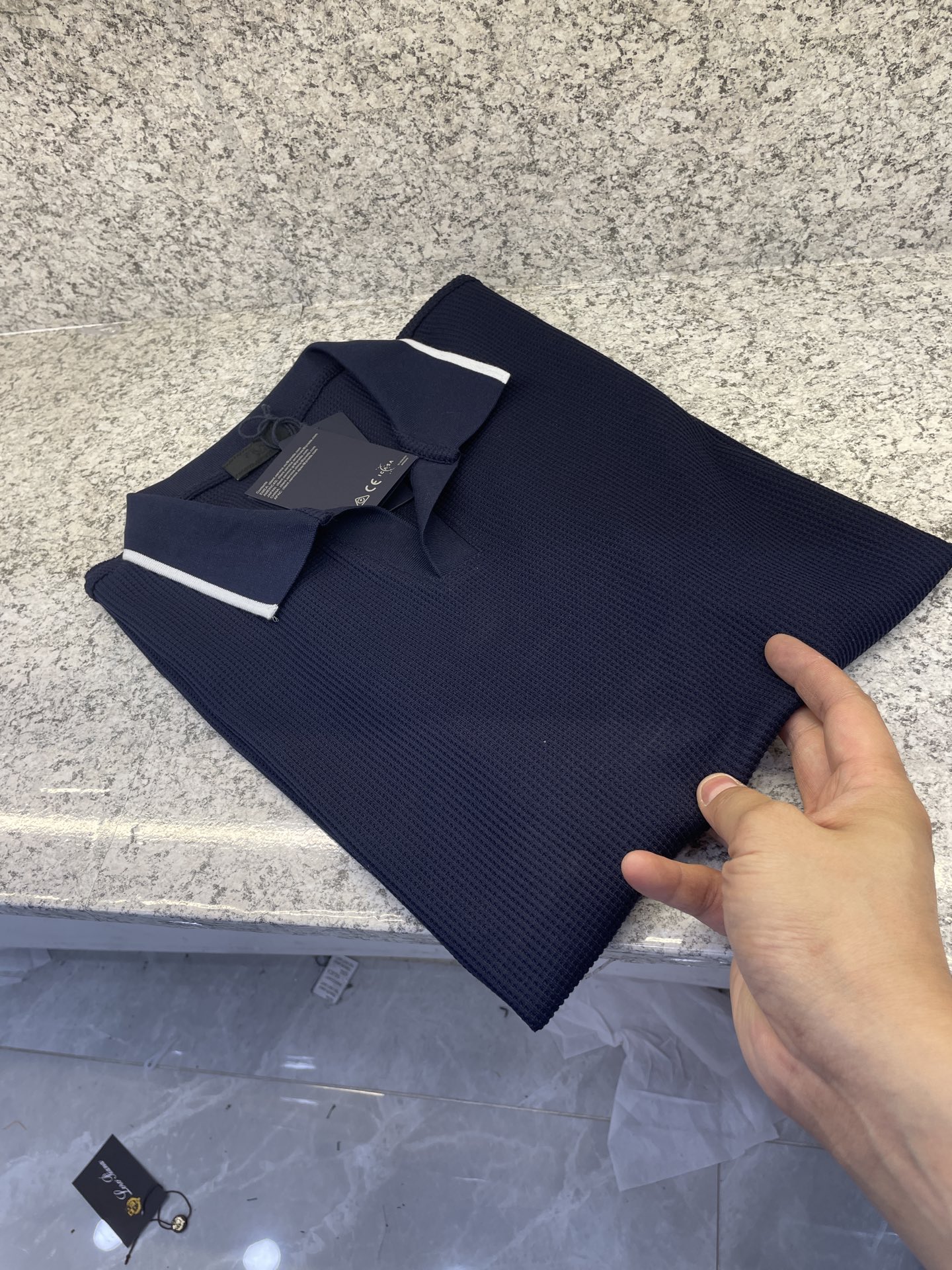 PD普拉哒高端 🆕D冬Polo🔈永不过时的绅士格调✨细腻亲肤面料，胸口精致刺绣点缀 高级起角订制简约翻领