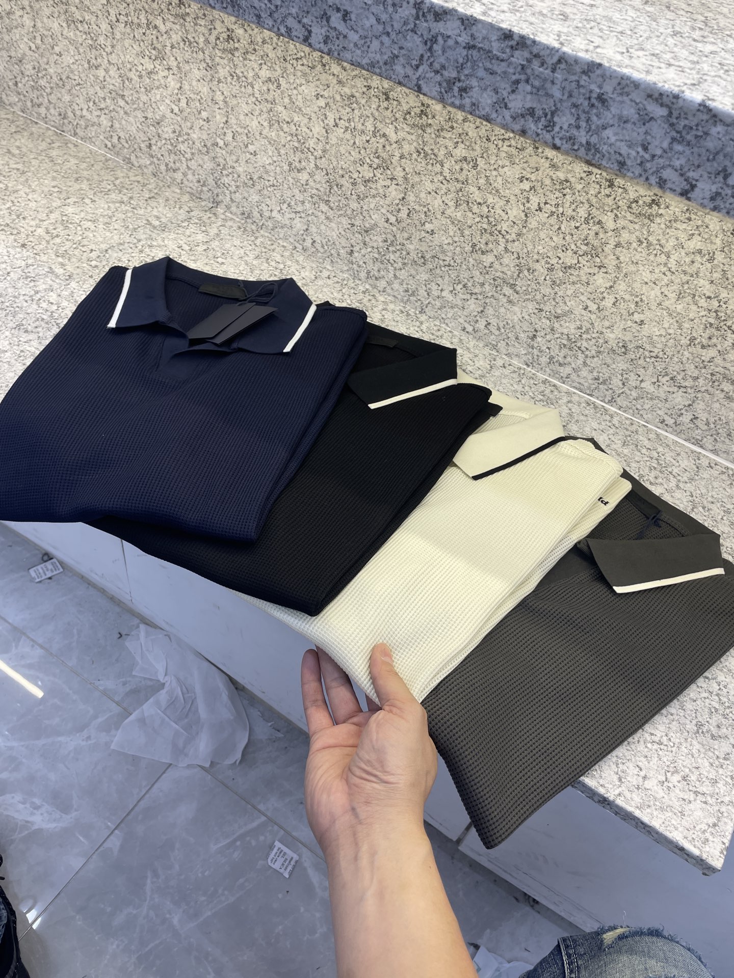 PD普拉哒高端 🆕D冬Polo🔈永不过时的绅士格调✨细腻亲肤面料，胸口精致刺绣点缀 高级起角订制简约翻领