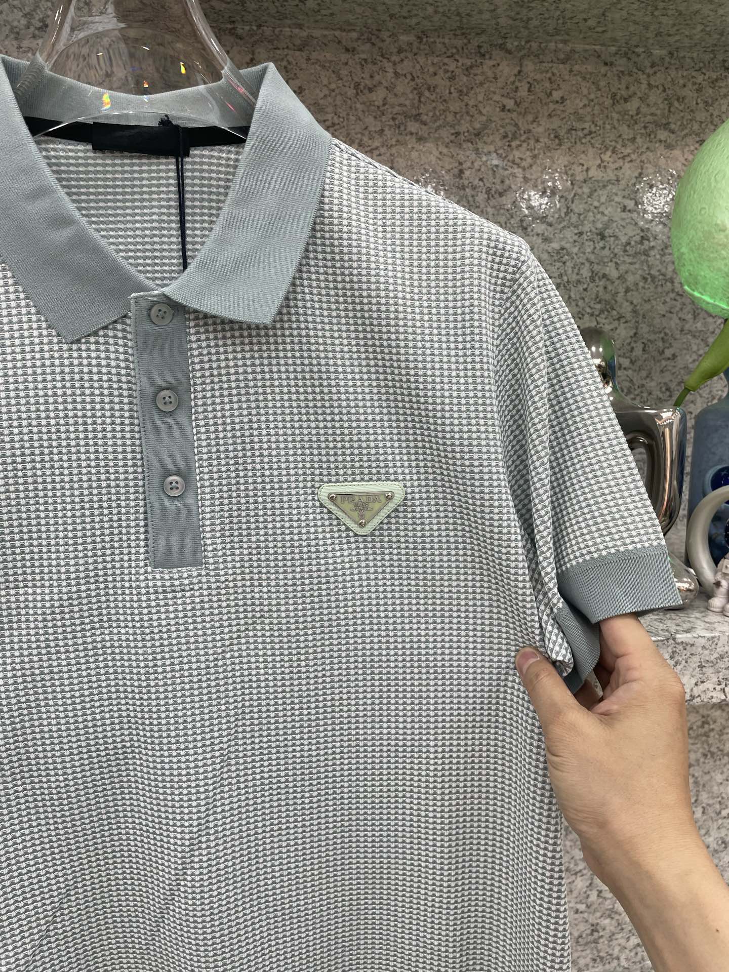 PD普拉哒高端 🆕D冬Polo🔈订制面料 细腻亲肤面料，三角标奢华感设计点缀 高级起角订制简约翻领设计，