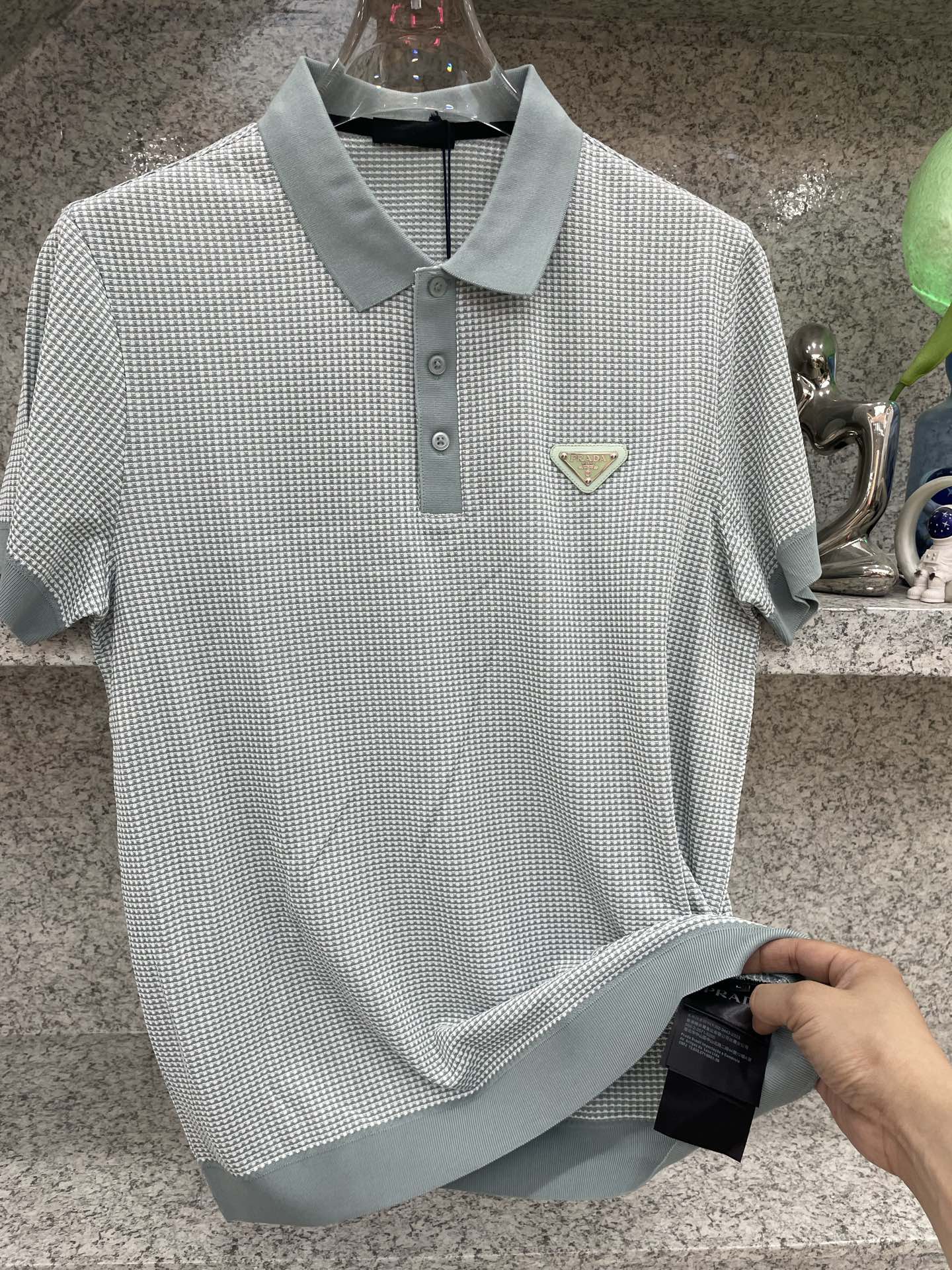 PD普拉哒高端 🆕D冬Polo🔈订制面料 细腻亲肤面料，三角标奢华感设计点缀 高级起角订制简约翻领设计，