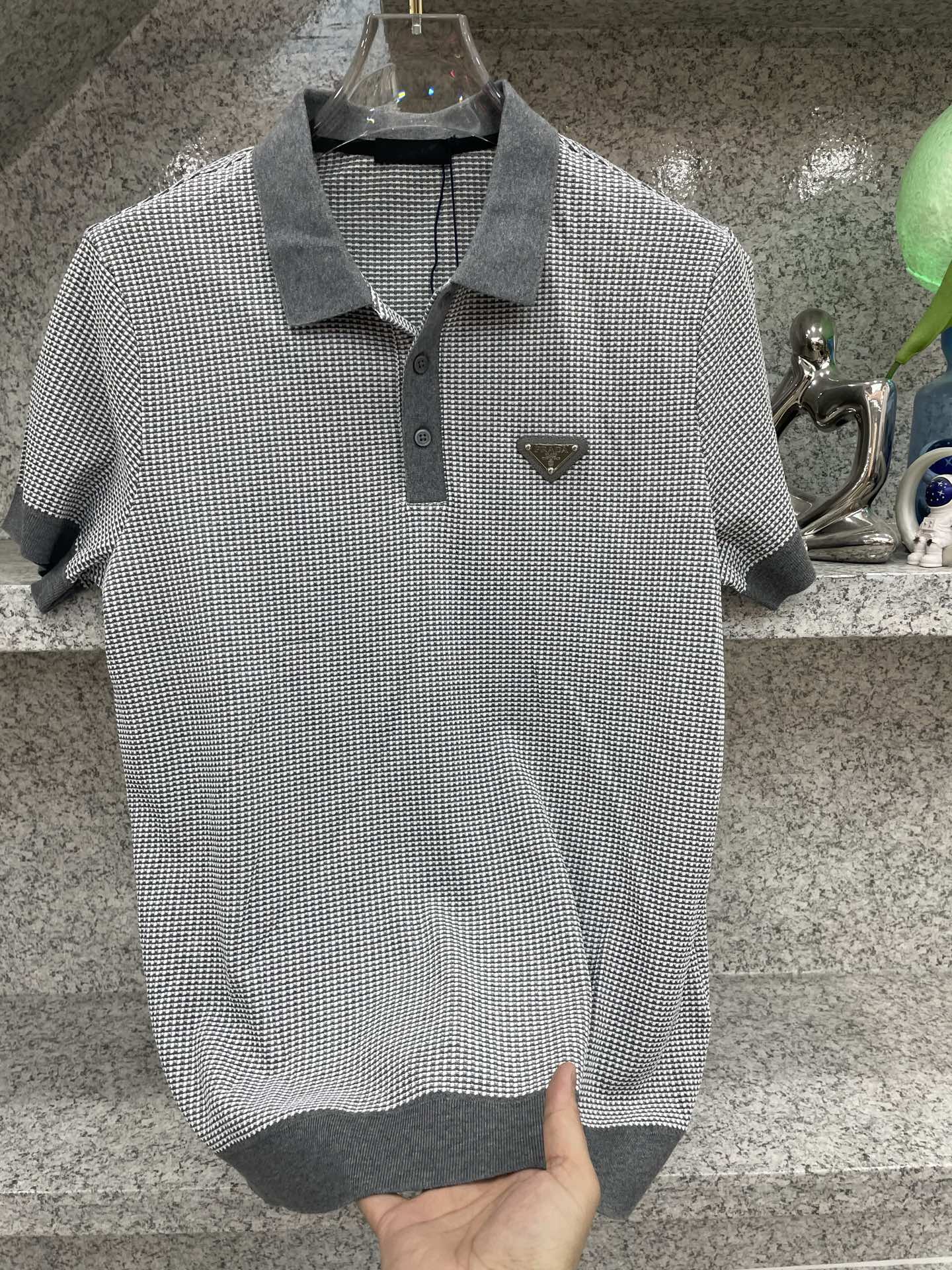 PD普拉哒高端 🆕D冬Polo🔈订制面料 细腻亲肤面料，三角标奢华感设计点缀 高级起角订制简约翻领设计，