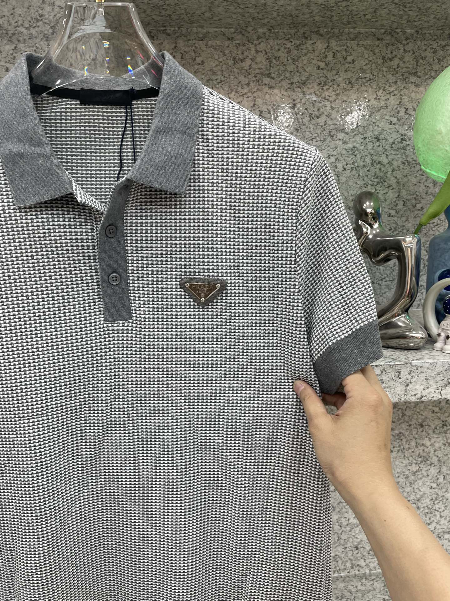 PD普拉哒高端 🆕D冬Polo🔈订制面料 细腻亲肤面料，三角标奢华感设计点缀 高级起角订制简约翻领设计，