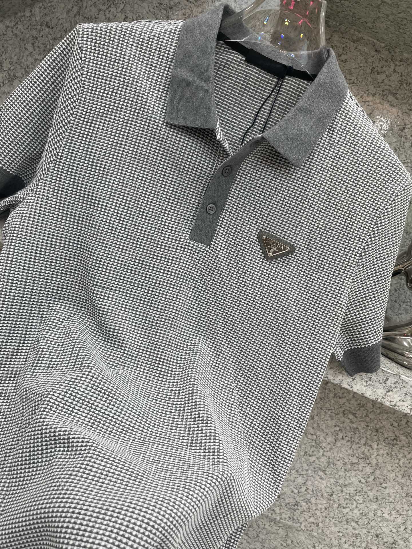 PD普拉哒高端 🆕D冬Polo🔈订制面料 细腻亲肤面料，三角标奢华感设计点缀 高级起角订制简约翻领设计，