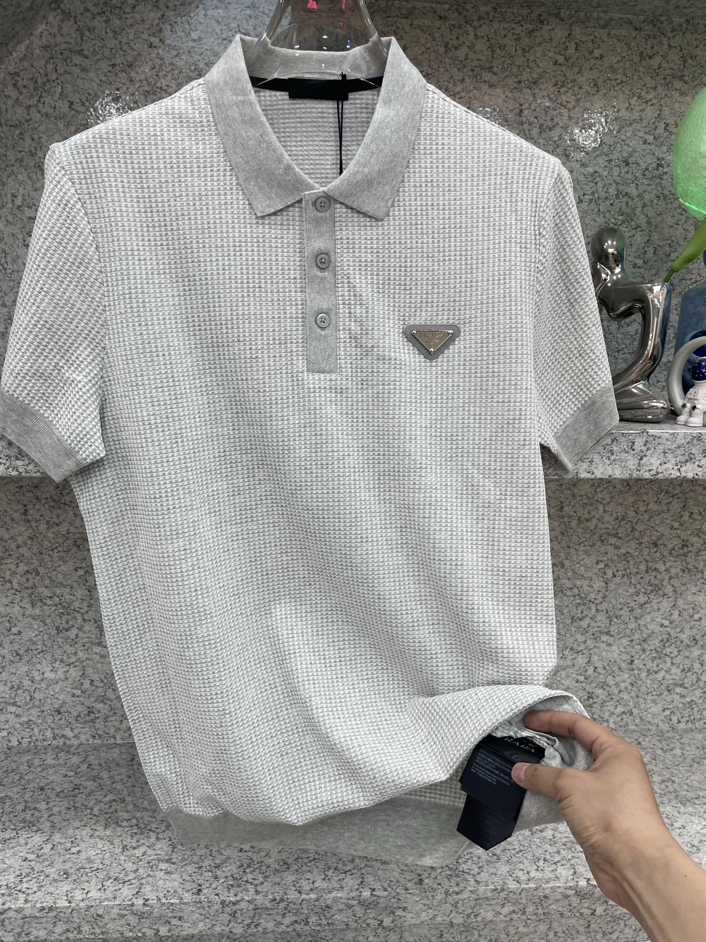 PD普拉哒高端 🆕D冬Polo🔈订制面料 细腻亲肤面料，三角标奢华感设计点缀 高级起角订制简约翻领设计，