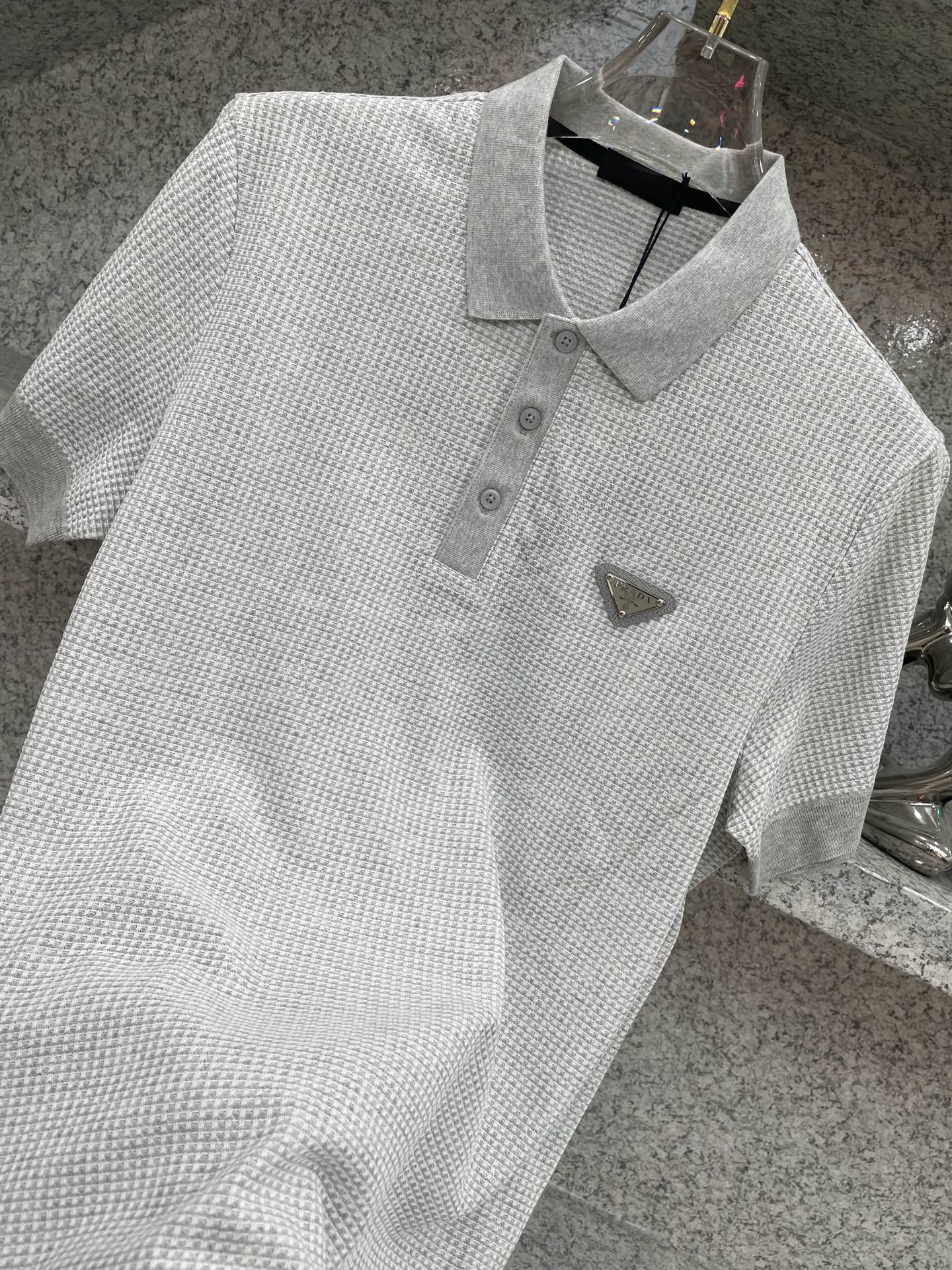 PD普拉哒高端 🆕D冬Polo🔈订制面料 细腻亲肤面料，三角标奢华感设计点缀 高级起角订制简约翻领设计，