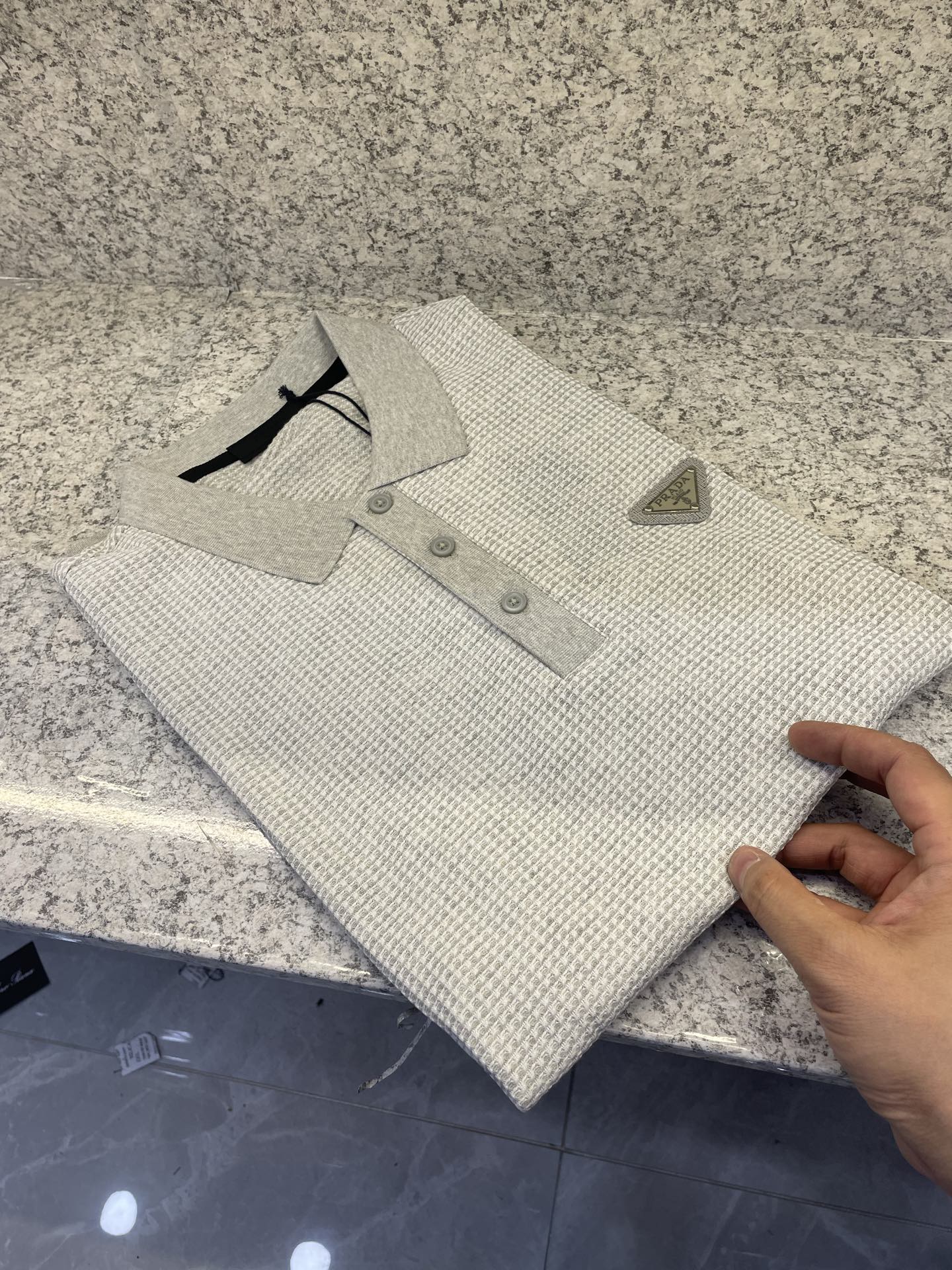 PD普拉哒高端 🆕D冬Polo🔈订制面料 细腻亲肤面料，三角标奢华感设计点缀 高级起角订制简约翻领设计，