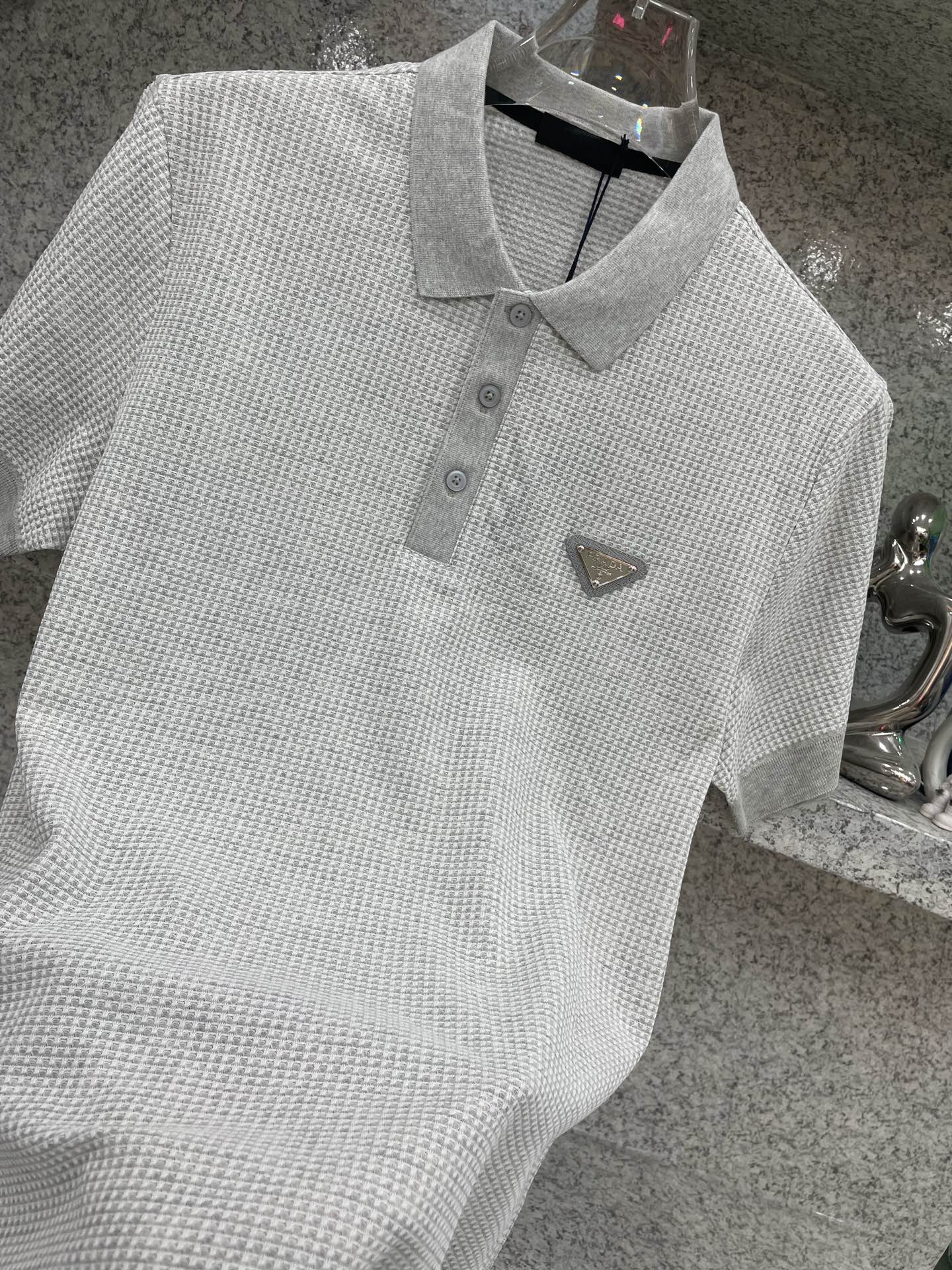 PD普拉哒高端 🆕D冬Polo🔈订制面料 细腻亲肤面料，三角标奢华感设计点缀 高级起角订制简约翻领设计，