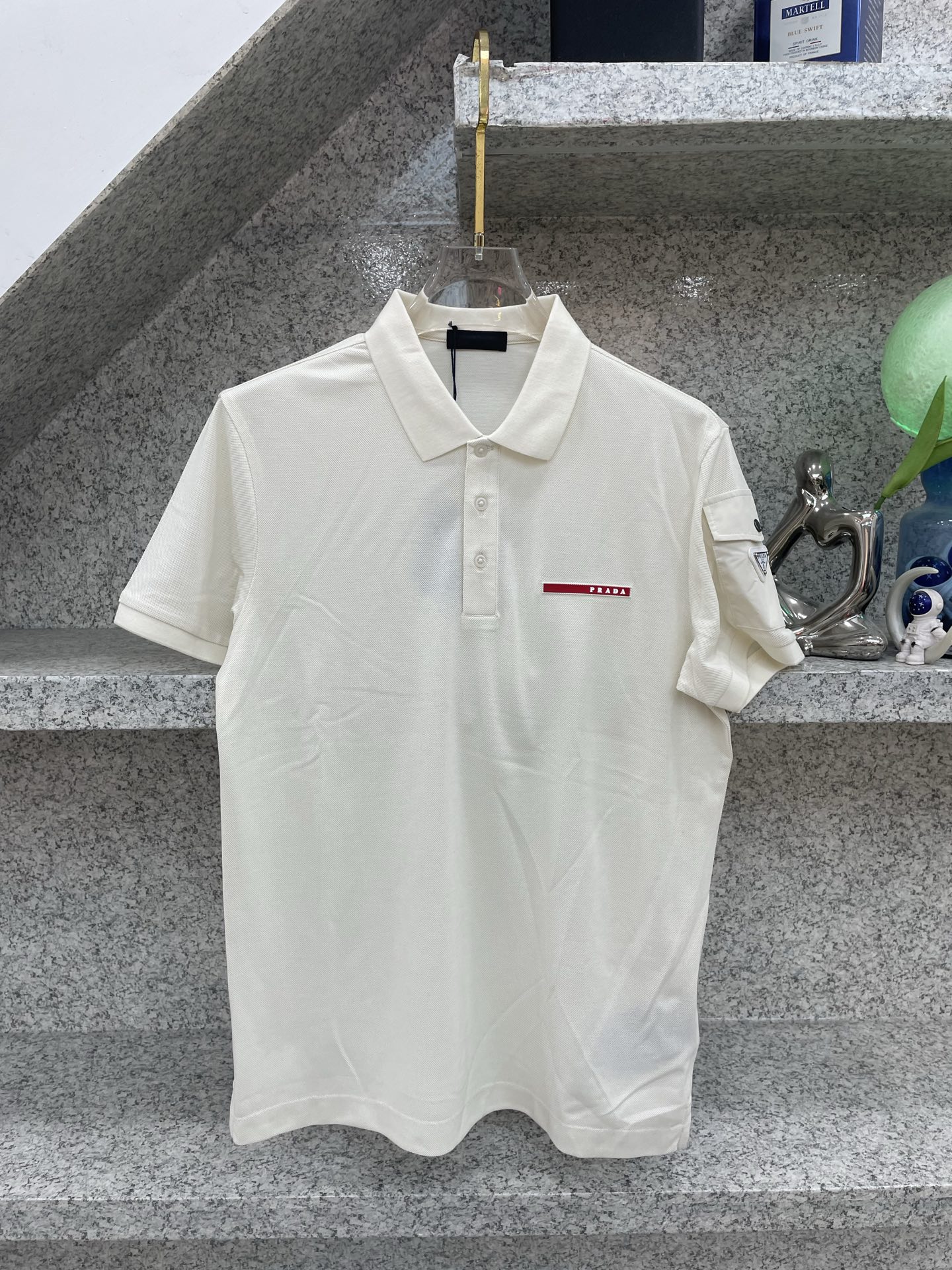 PD普拉哒高端 🆕D冬Polo🔈订制丝光株地面料 细腻亲肤面料，三角标奢华感设计点缀 高级起角订制简约翻