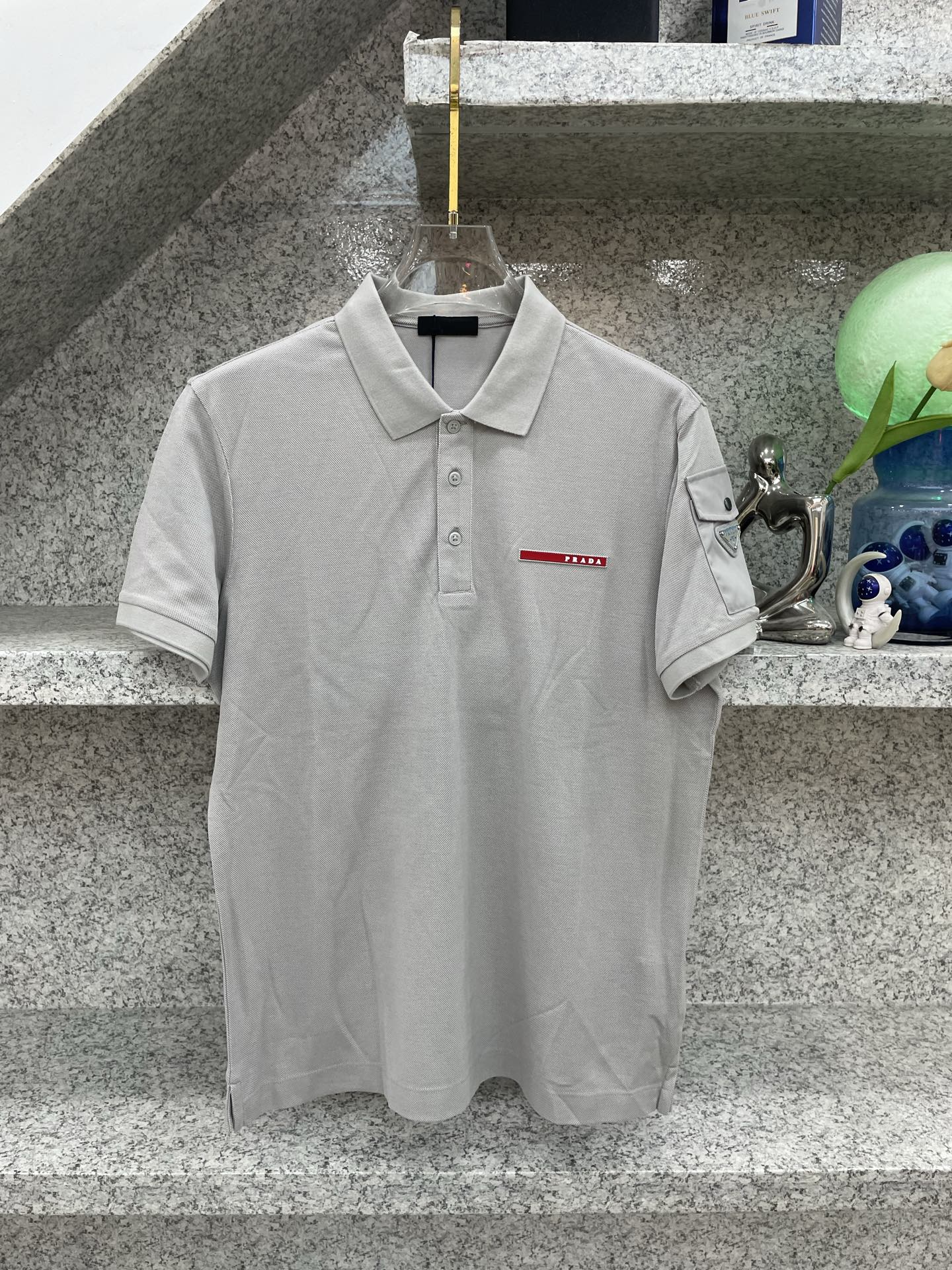 PD普拉哒高端 🆕D冬Polo🔈订制丝光株地面料 细腻亲肤面料，三角标奢华感设计点缀 高级起角订制简约翻