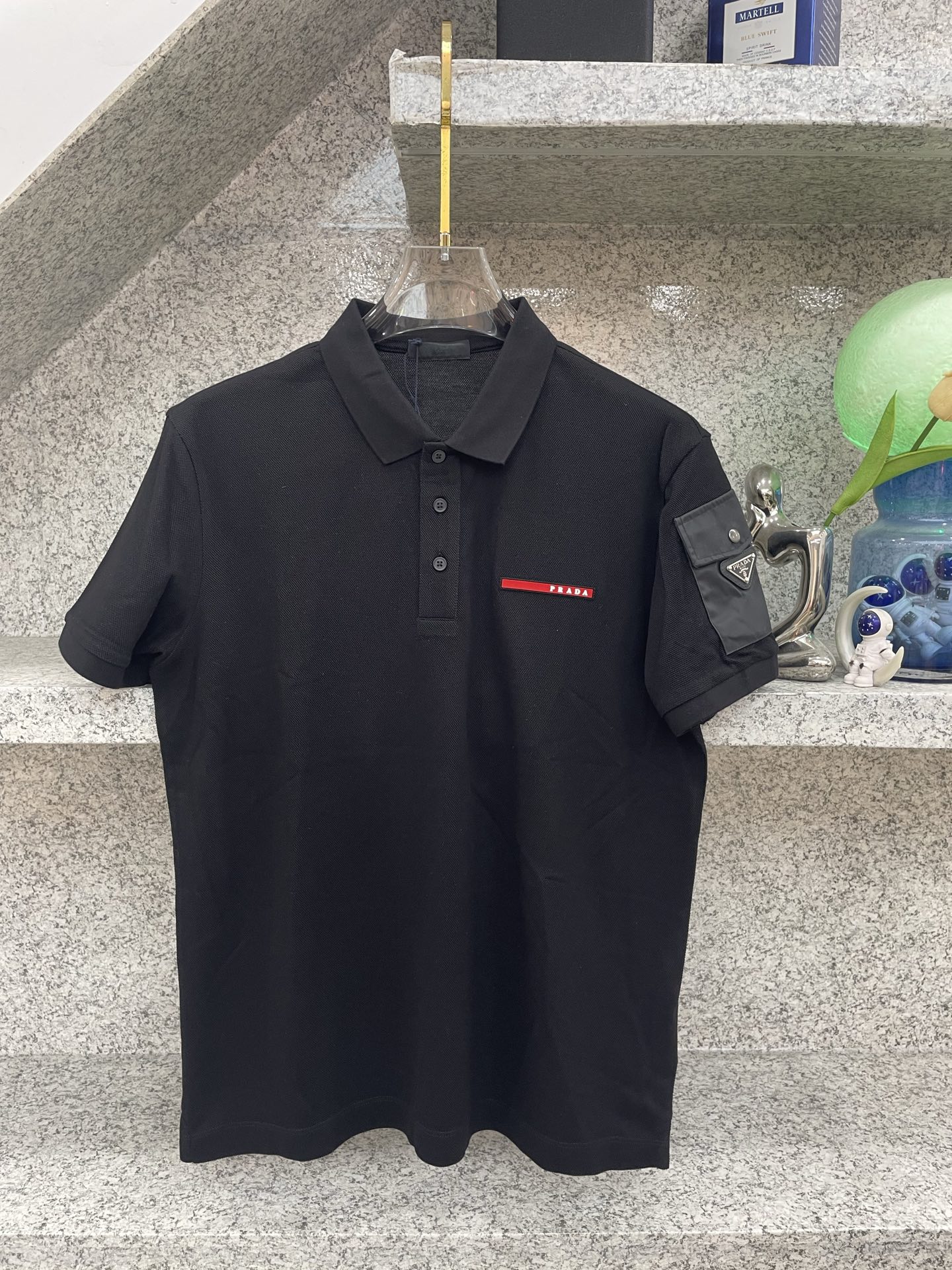 PD普拉哒高端 🆕D冬Polo🔈订制丝光株地面料 细腻亲肤面料，三角标奢华感设计点缀 高级起角订制简约翻