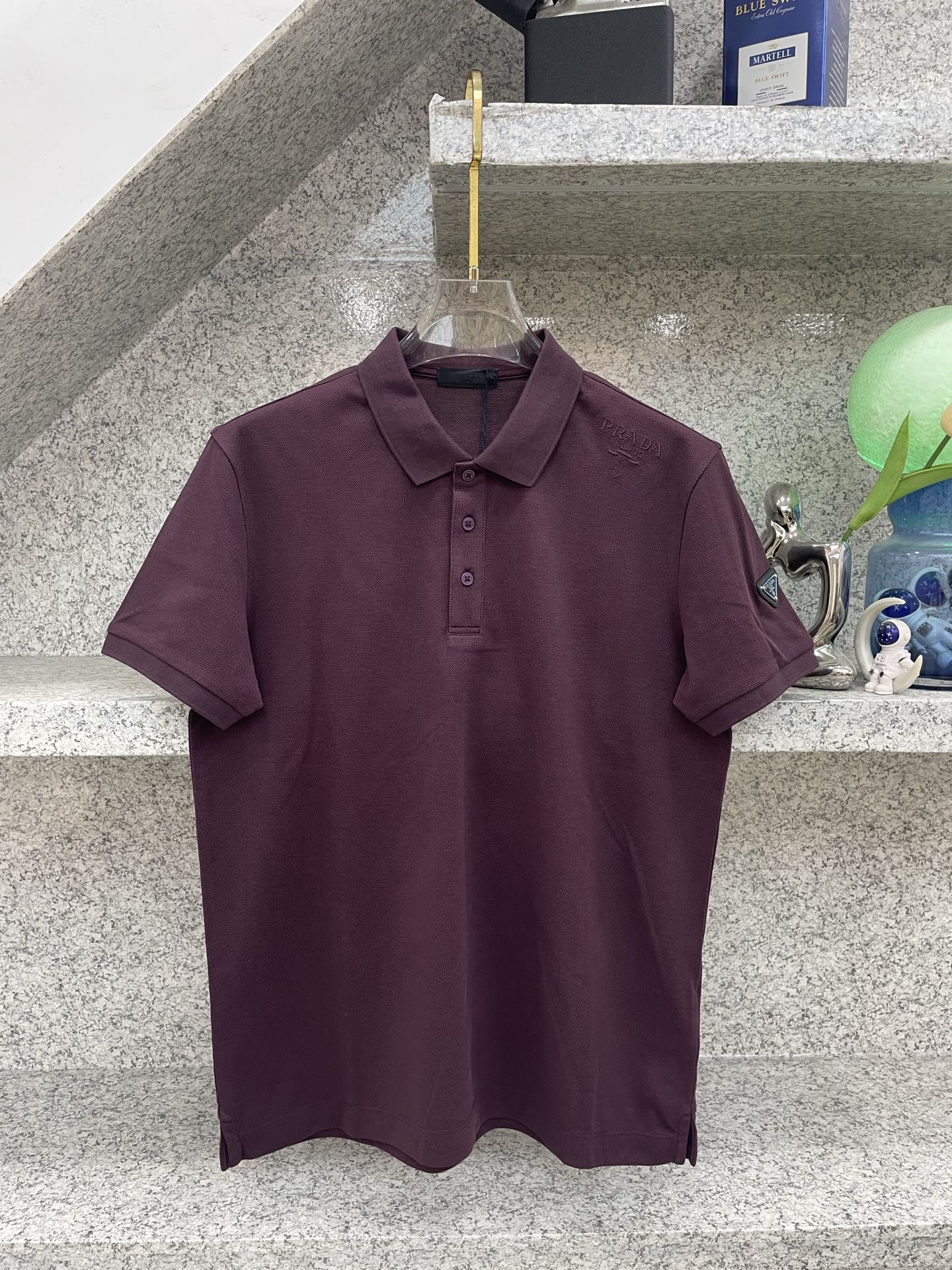 PD普拉哒高端 🆕D冬Polo🔈订制丝光株地面料 细腻亲肤面料，三角标奢华感设计点缀 高级起角订制简约翻