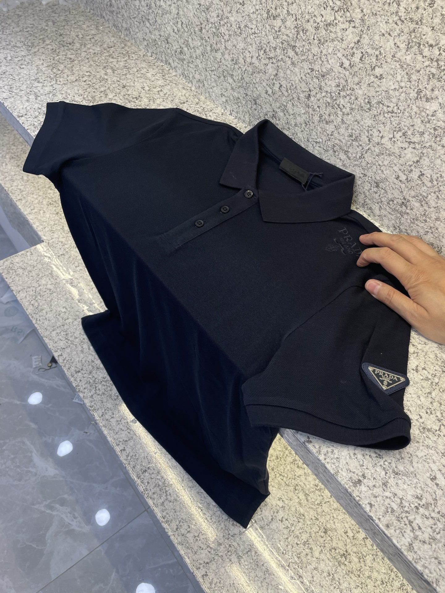 PD普拉哒高端 🆕D冬Polo🔈订制丝光株地面料 细腻亲肤面料，三角标奢华感设计🔈