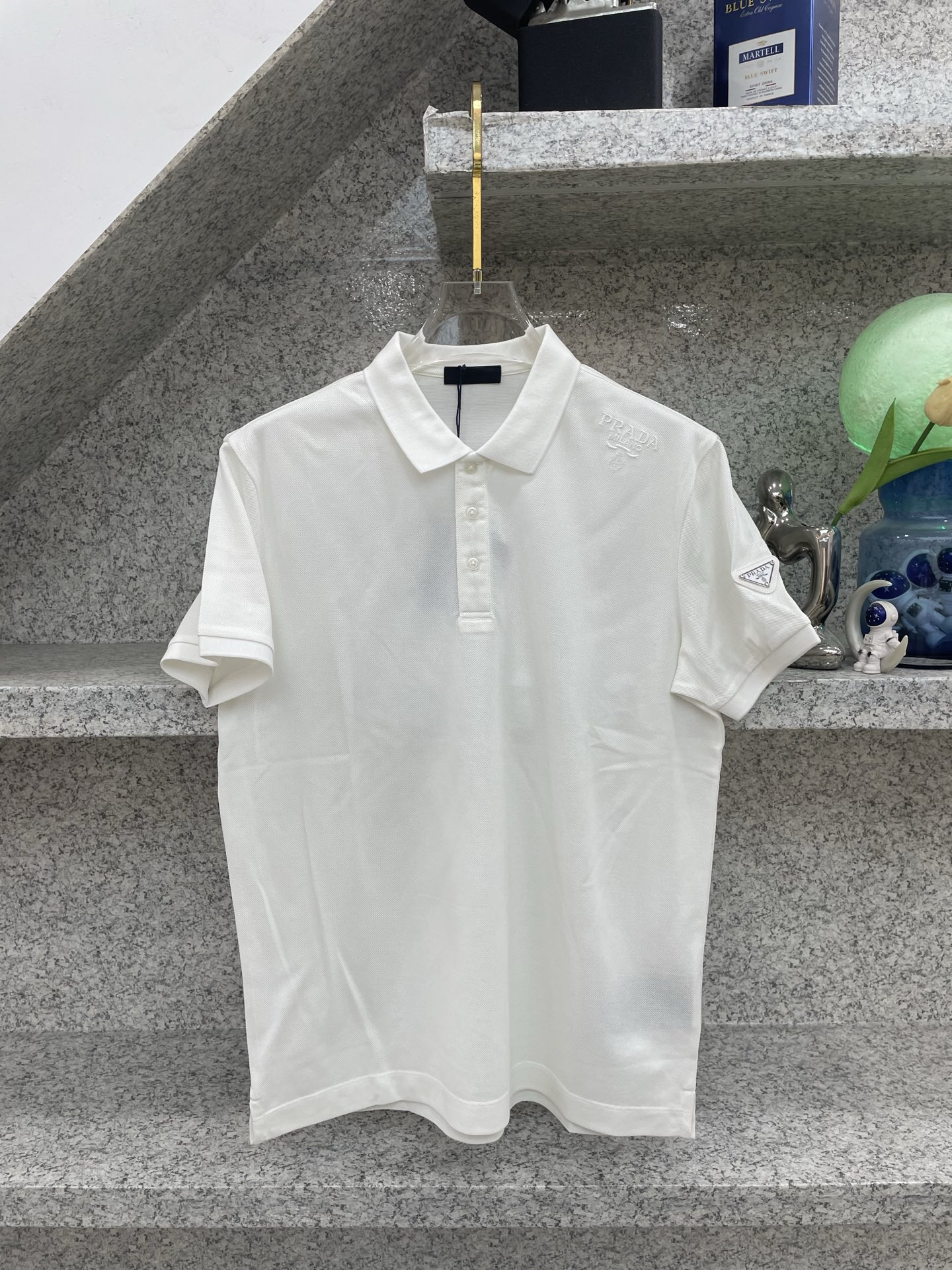 PD普拉哒高端 🆕D冬Polo🔈订制丝光株地面料 细腻亲肤面料，三角标奢华感设计点缀 高级起角订制简约翻