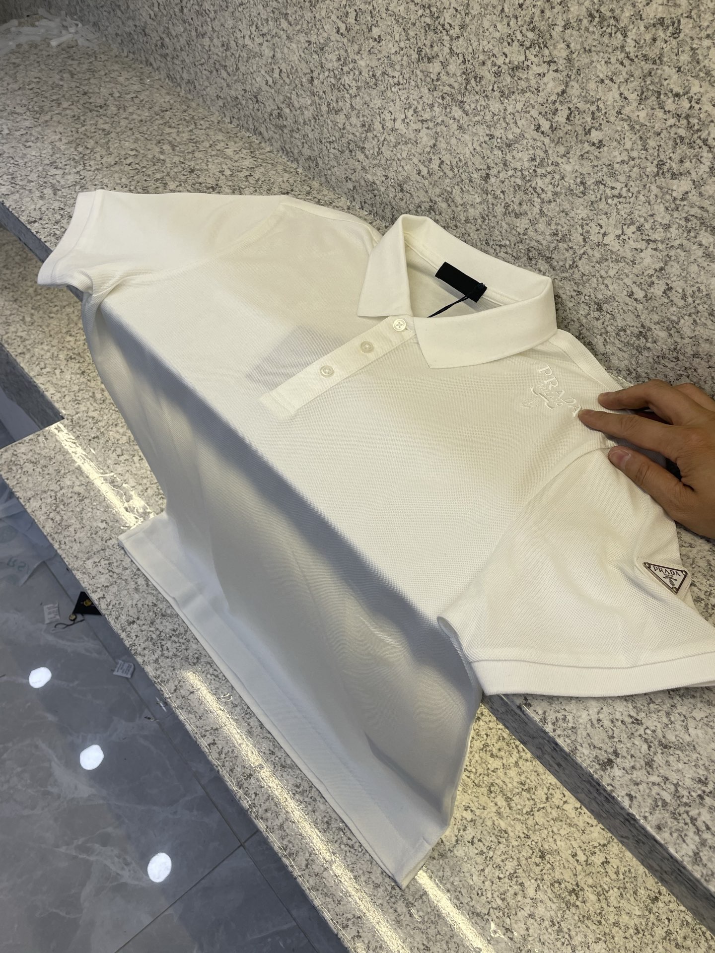 PD普拉哒高端 🆕D冬Polo🔈订制丝光株地面料 细腻亲肤面料，三角标奢华感设计点缀 高级起角订制简约翻