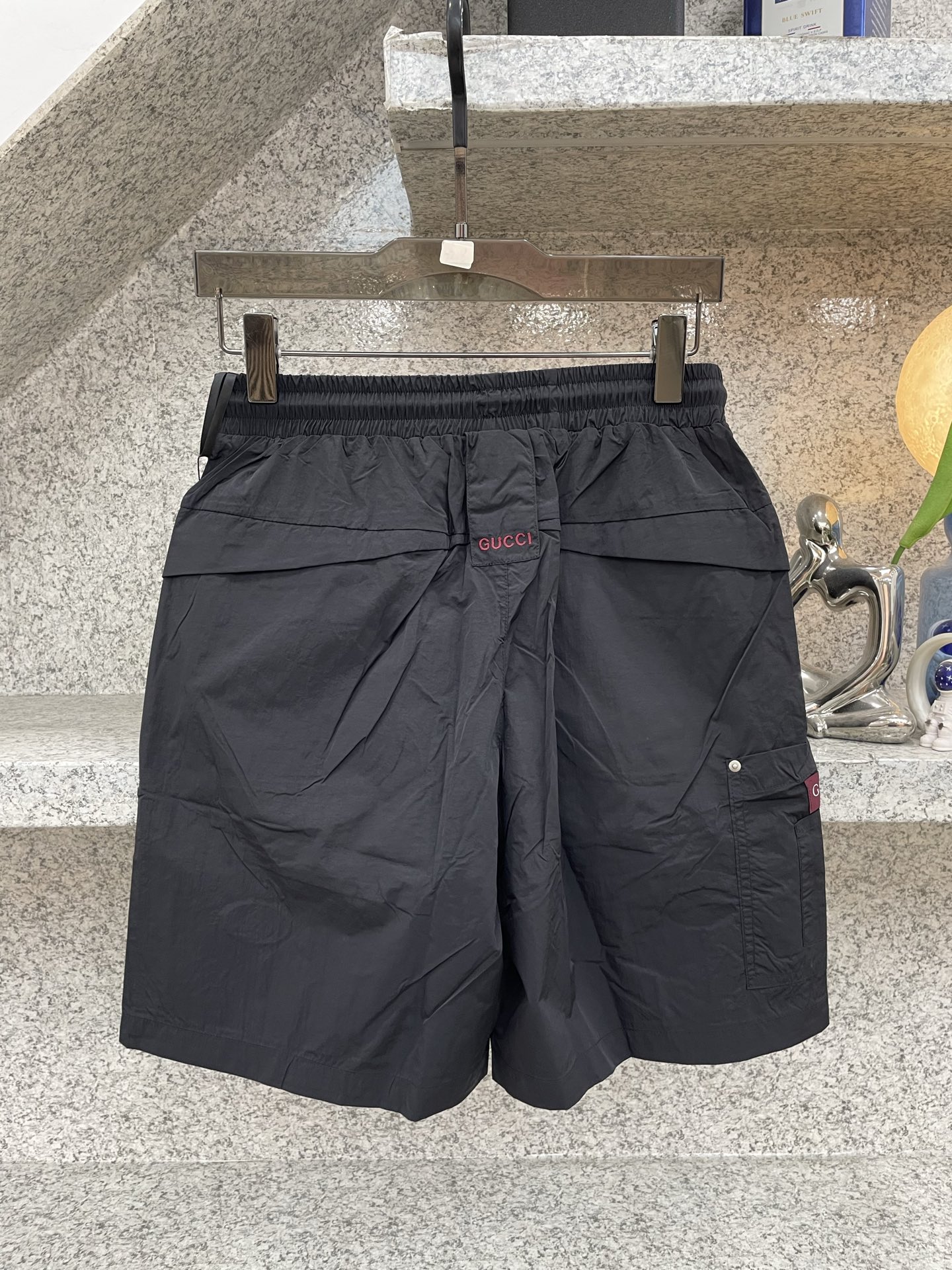 GUGUI古倚 2026XX夏季新款短裤🩳轻薄防风面料，透气舒适，夏天穿超合适！宽松版型+抽绳设计，松紧