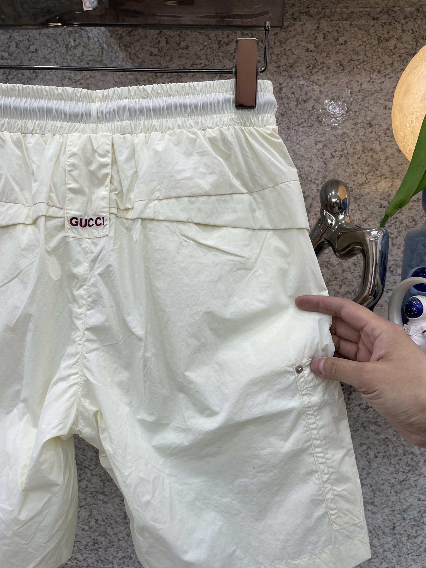 GUGUI古倚 2026XX夏季新款短裤🩳轻薄防风面料，透气舒适，夏天穿超合适！宽松版型+抽绳设计，松紧