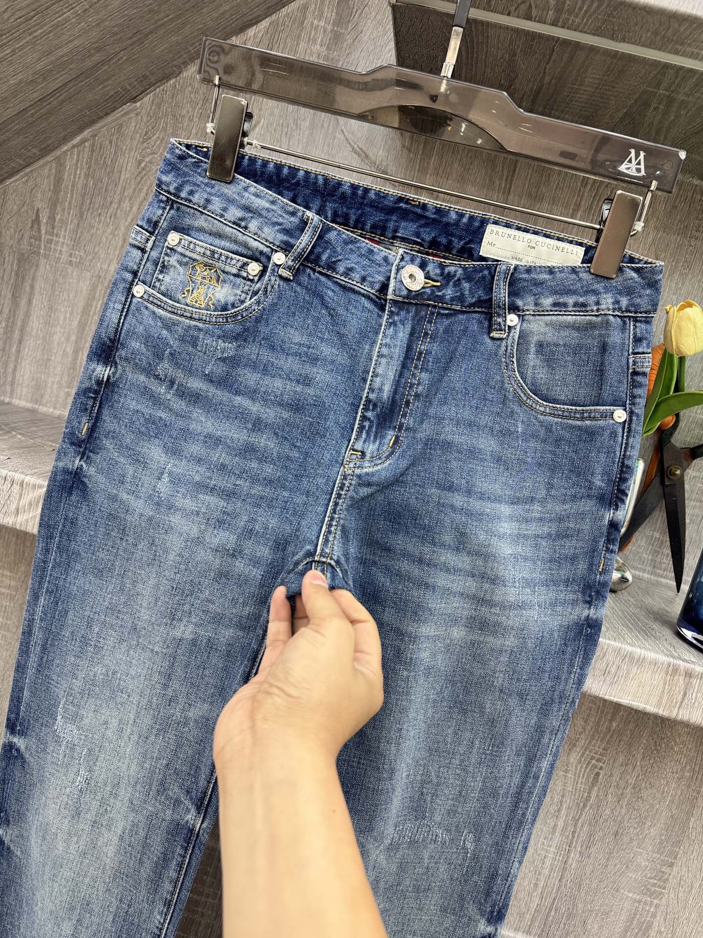 브루넬로쿠치넬리 남성 바지 상세 이미지 6