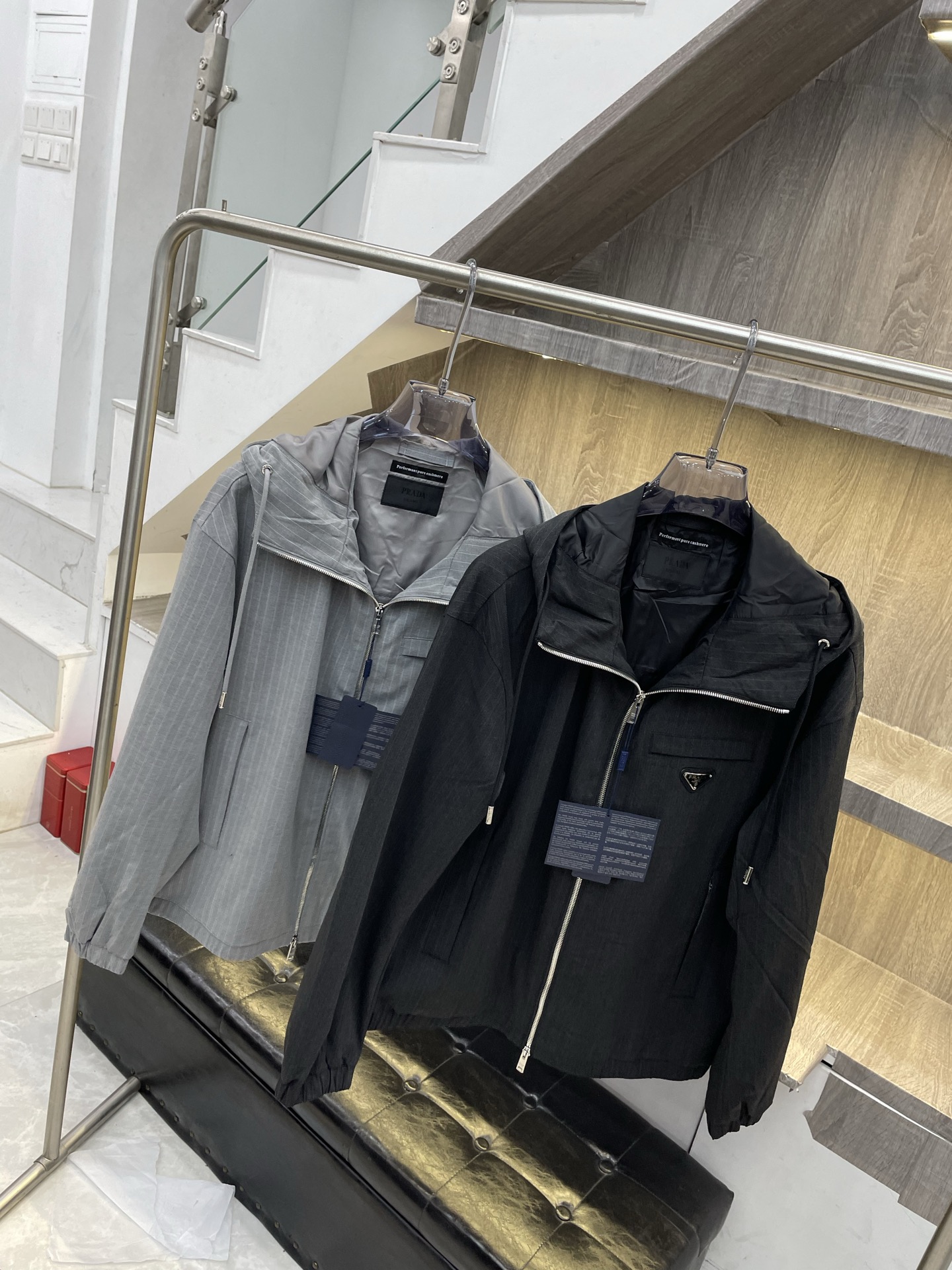 Prada Assorted Zip Jackets