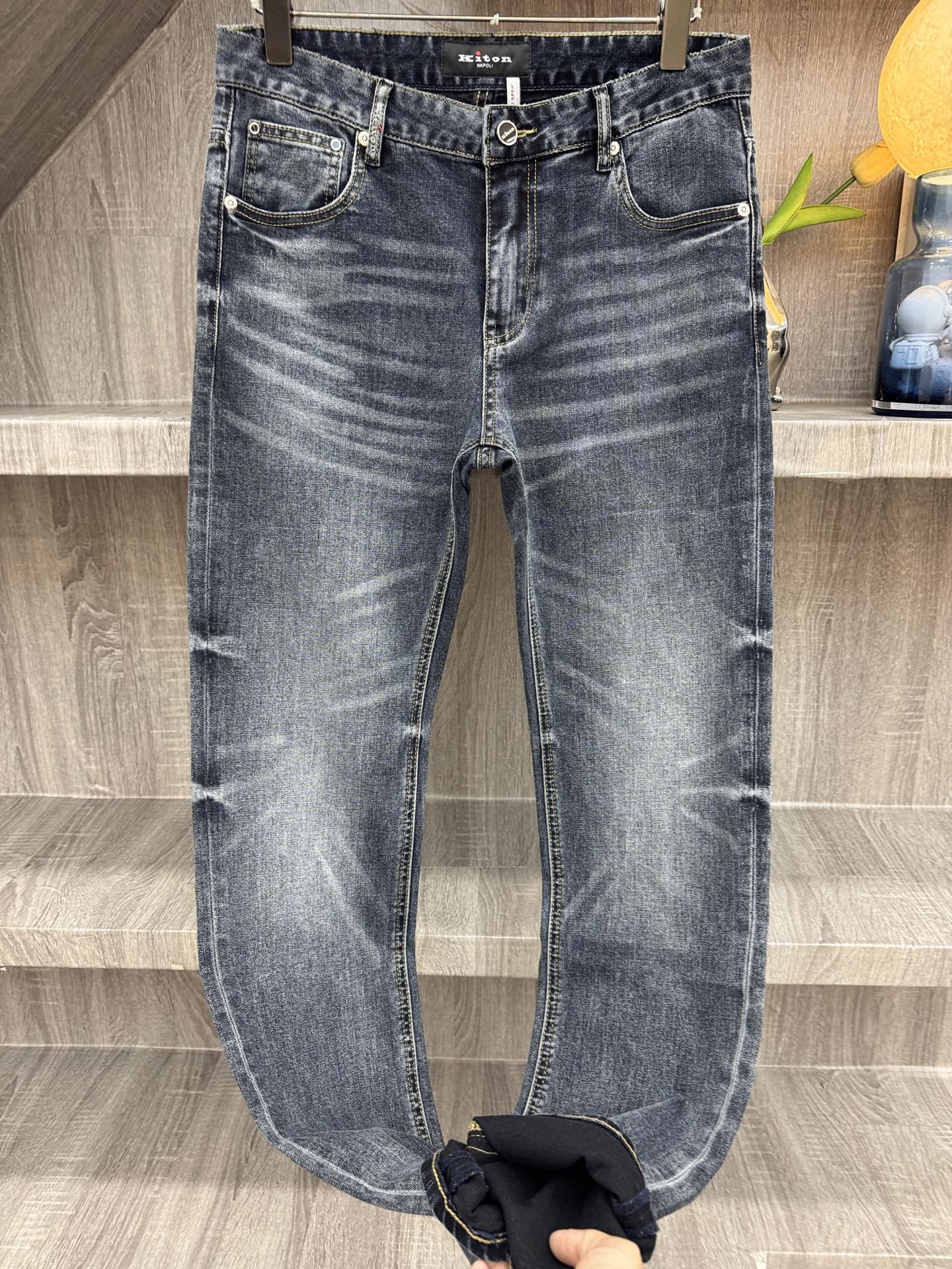 KITNA奇敦🆕秋冬26-牛仔裤🔈微弹力臻选上等面料🔈颜色超好看 帅气柔软亲肤面料 奢华头层 复古潮街洗水 专柜限量款 