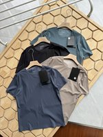 Arc’teryx Clothing T-Shirt Black Blue Dark Green Khaki Summer Collection Short Sleeve