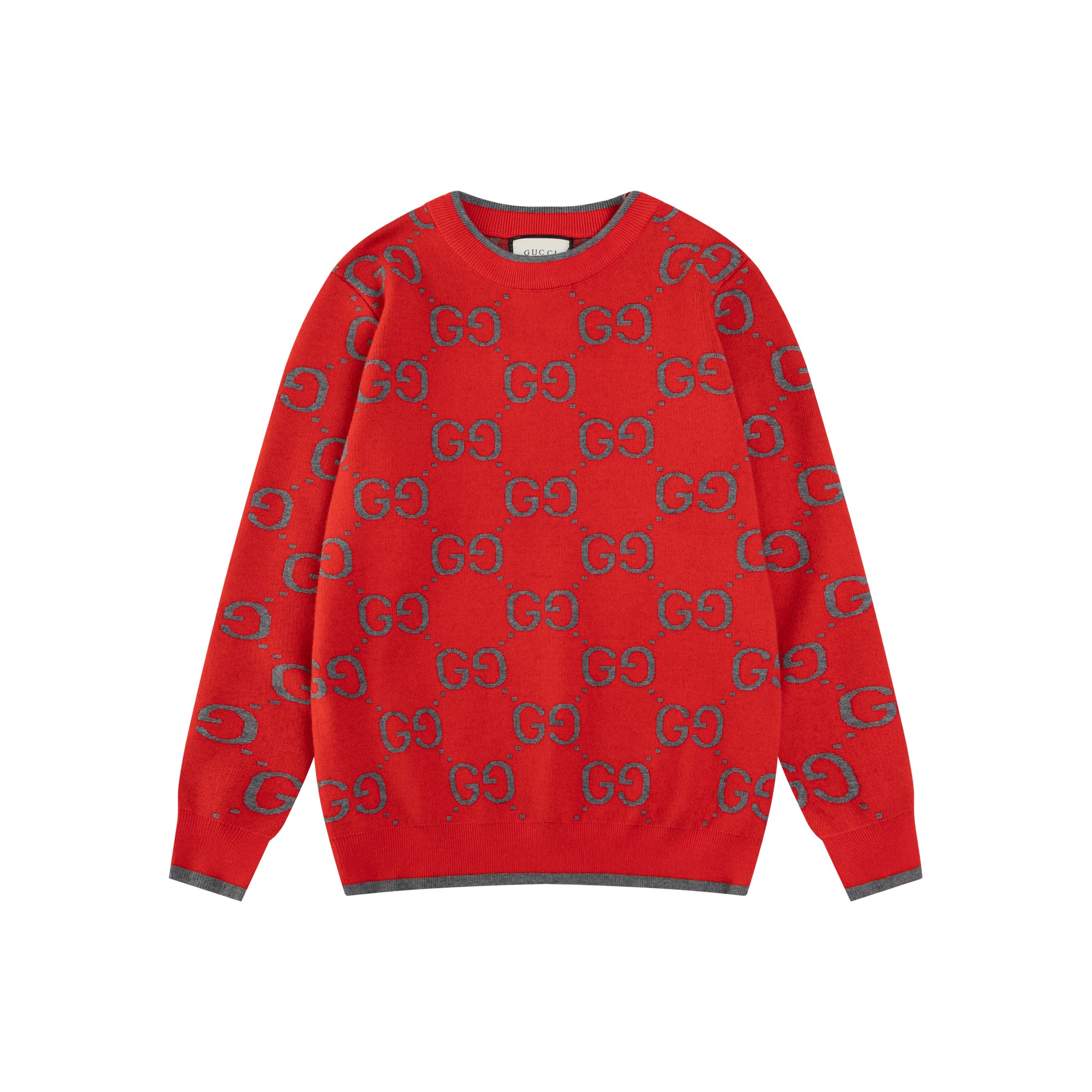 Gucci Ropa Sudaderas Rojo Universal para hombres y mujeres Colección otoño – invierno Fashion