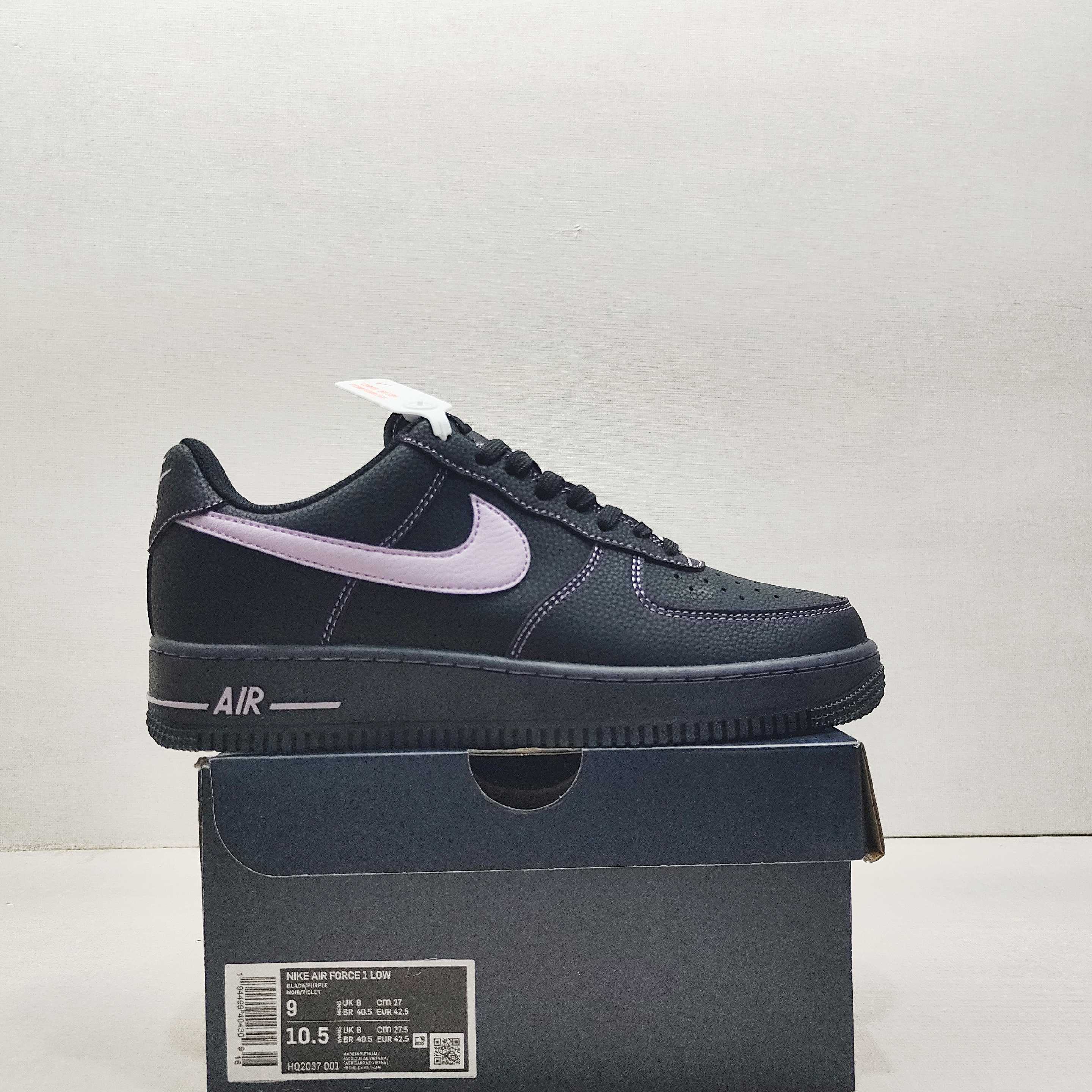 💰180
公司级✅Air Force 1 ‘07 Low 
原楦头原纸板 打造纯正空军版型
#专注外贸渠道 全掌内置蜂窝气垫 #原盒配件 原厂中底钢印、拉帮完美 官方同步上架
货号：HQ2037-001
Size：36 36.5 37.5 38 38.5 39 40 40.5 41 42 42.5 43 44 44.5 45
