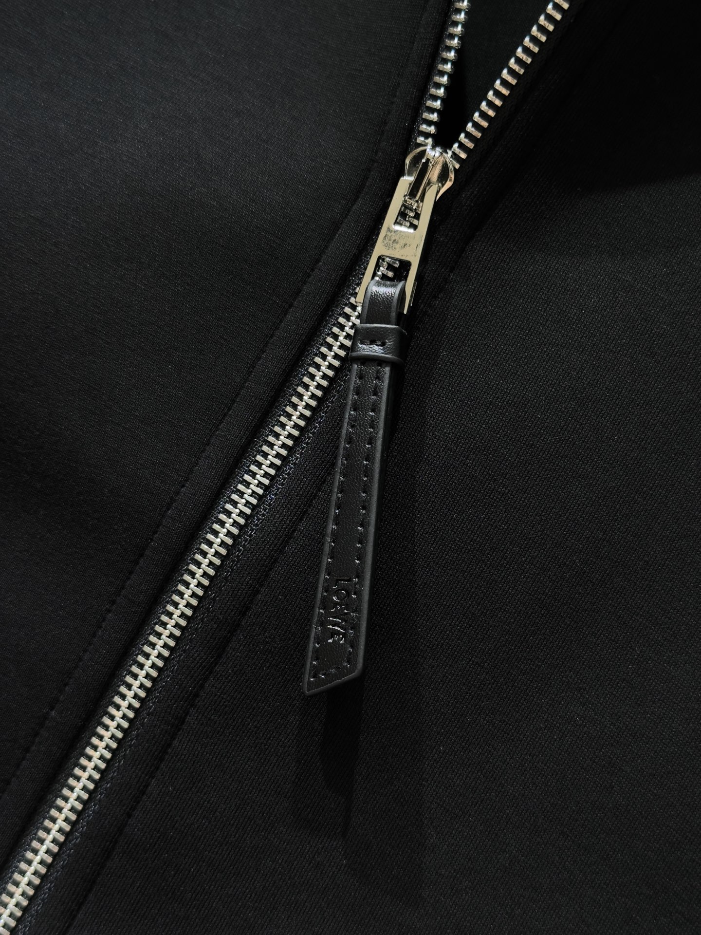 LOEWE Men's Black Cotton Hoodie Embroidered Logo Casual Activewear 6 i1757053132902 8664 0 4