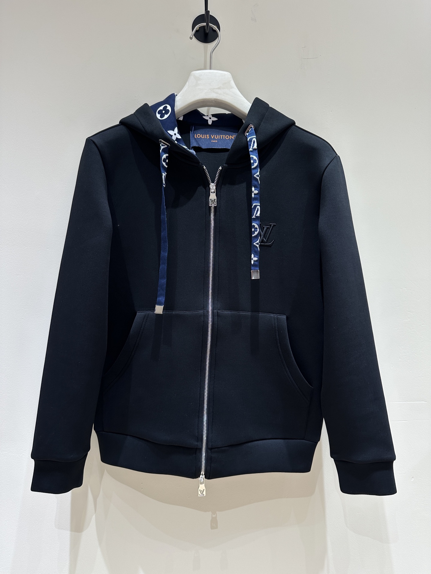 Louis Vuitton Heren Air Cotton Vest Jas - Zwart, Stijlvol & Comfortabel